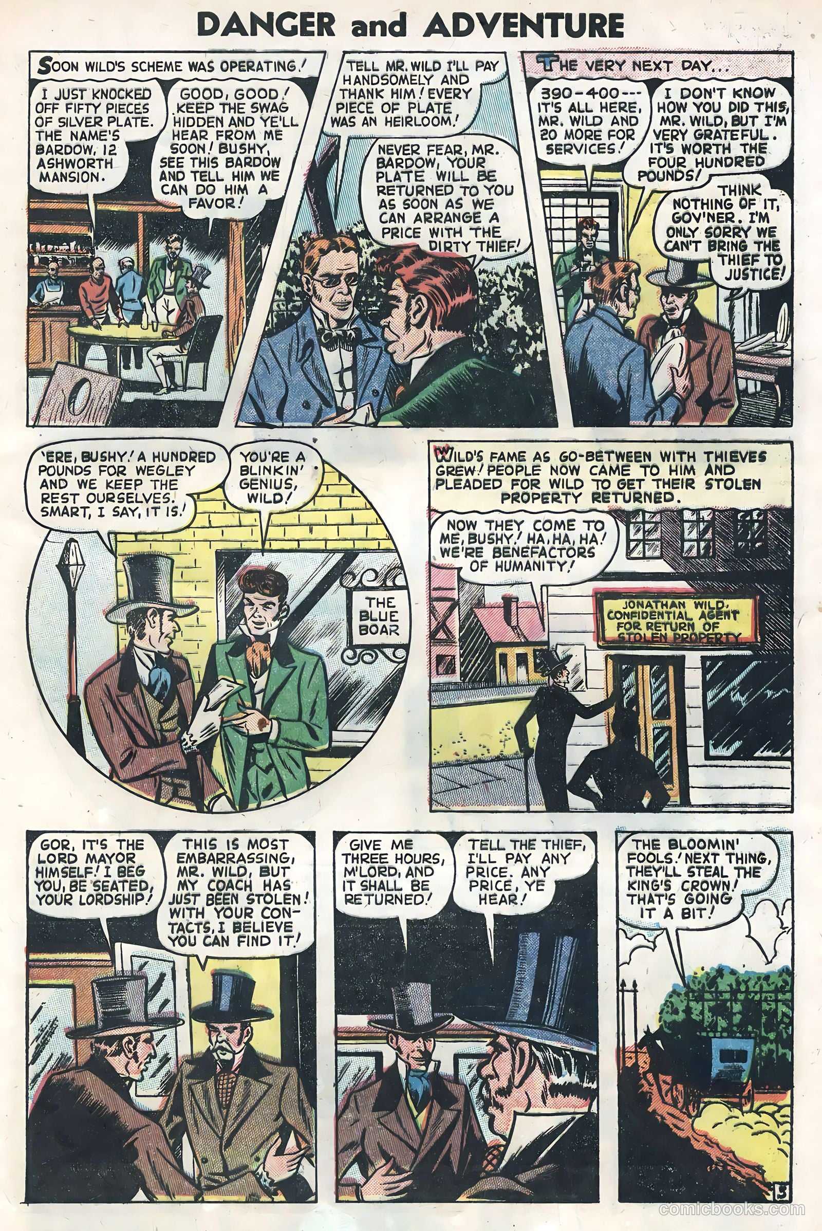 Danger and Adventure #22 (1955) — page 29 of 36