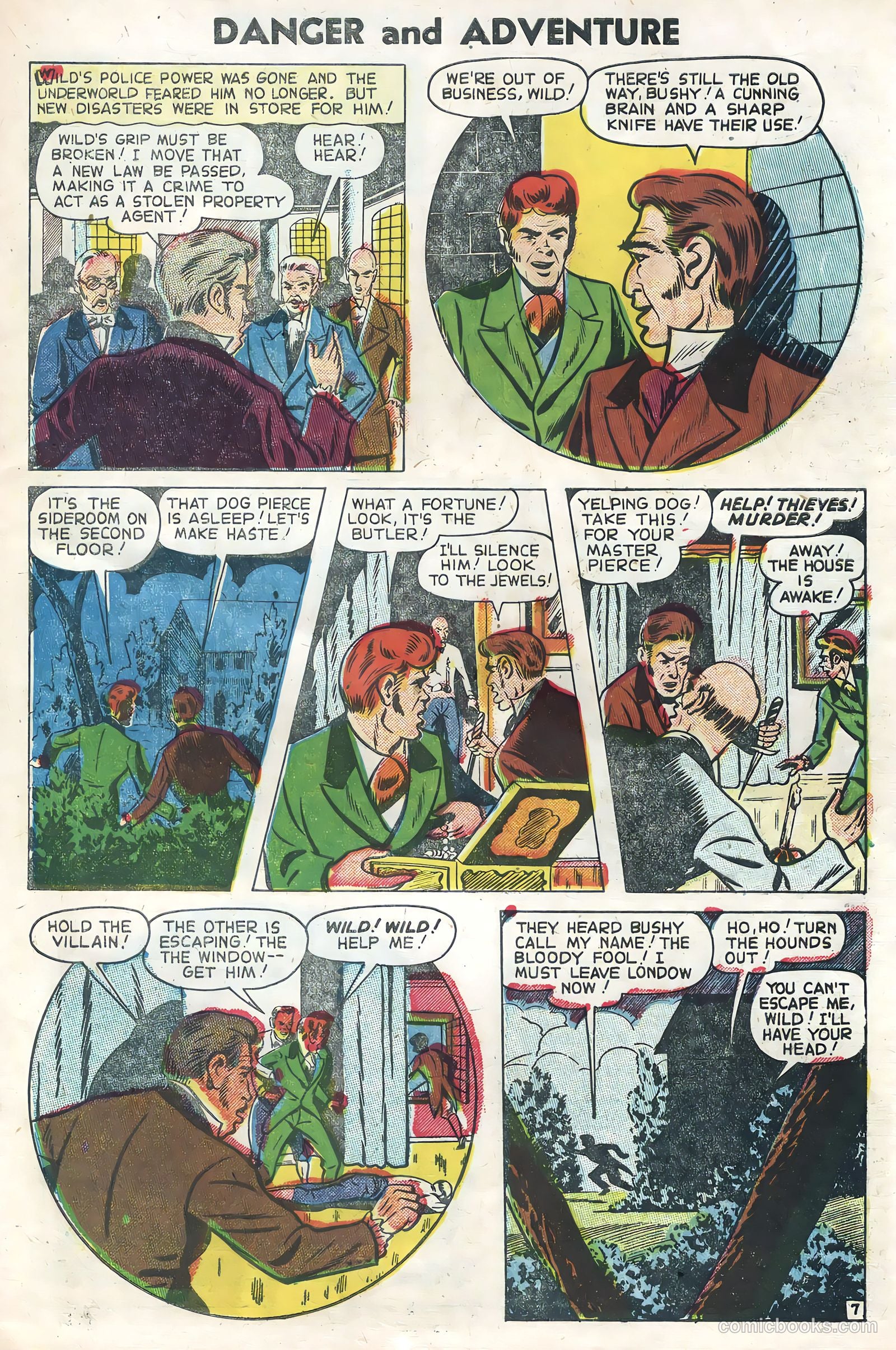 Danger and Adventure #22 (1955) — page 31 of 36