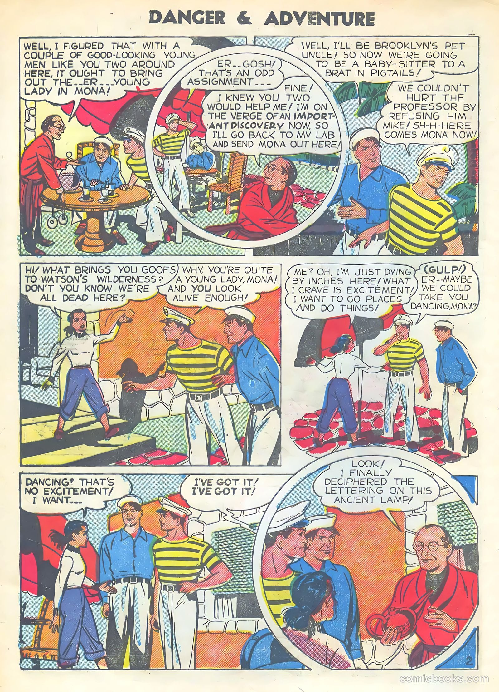 Danger and Adventure #23 (1955) — page 4 of 36