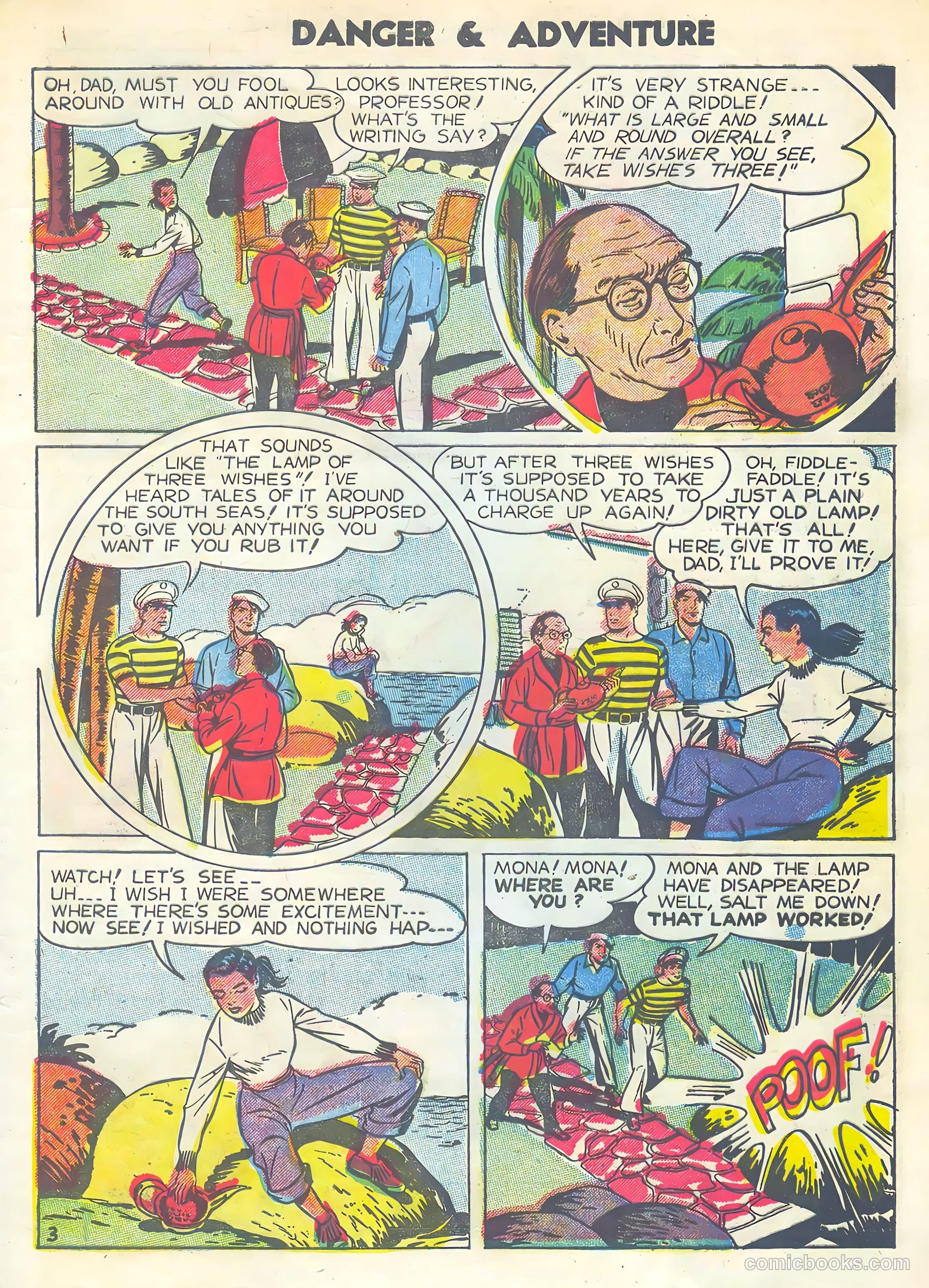 Danger and Adventure #23 (1955) — page 5 of 36