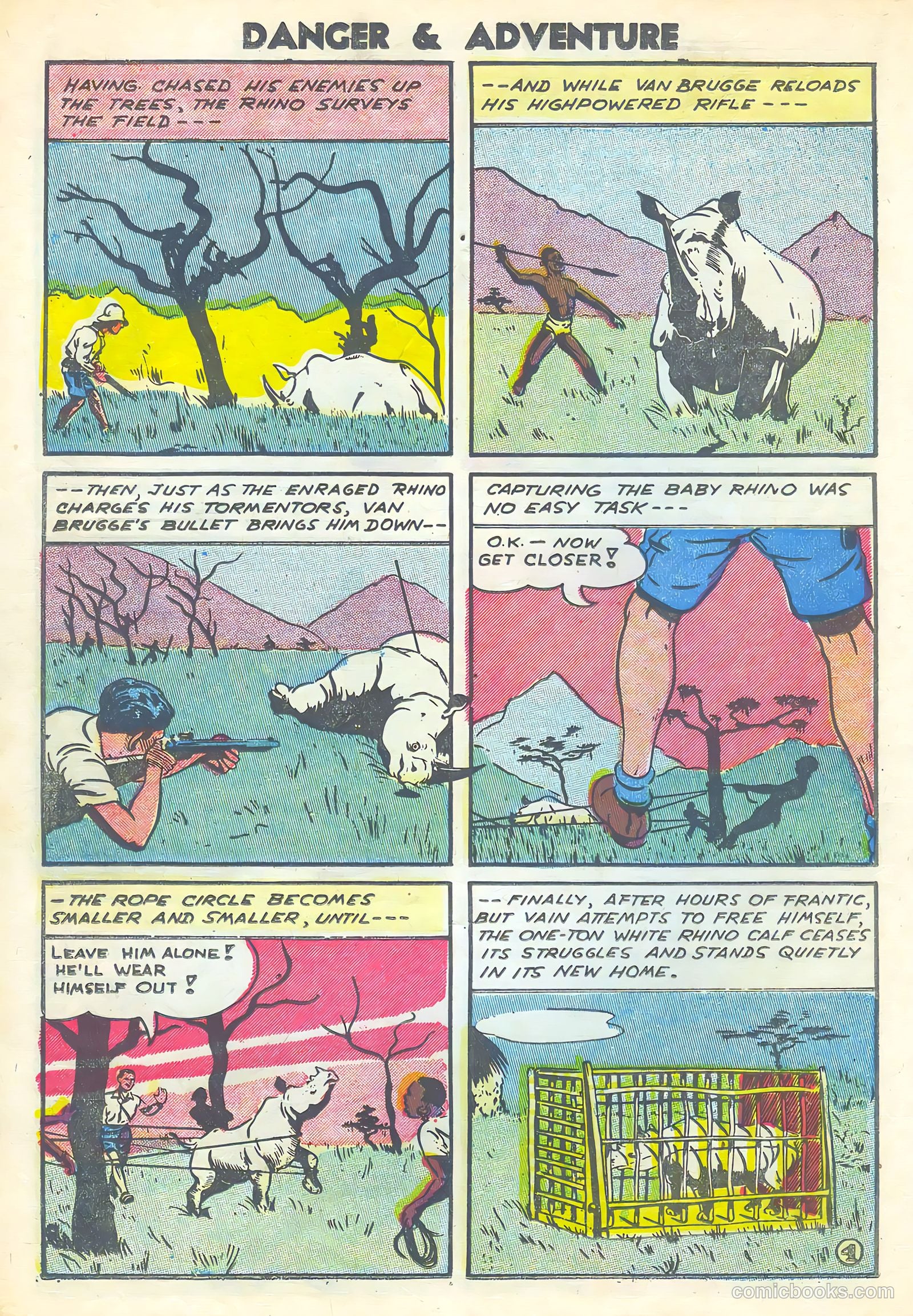 Danger and Adventure #23 (1955) — page 18 of 36