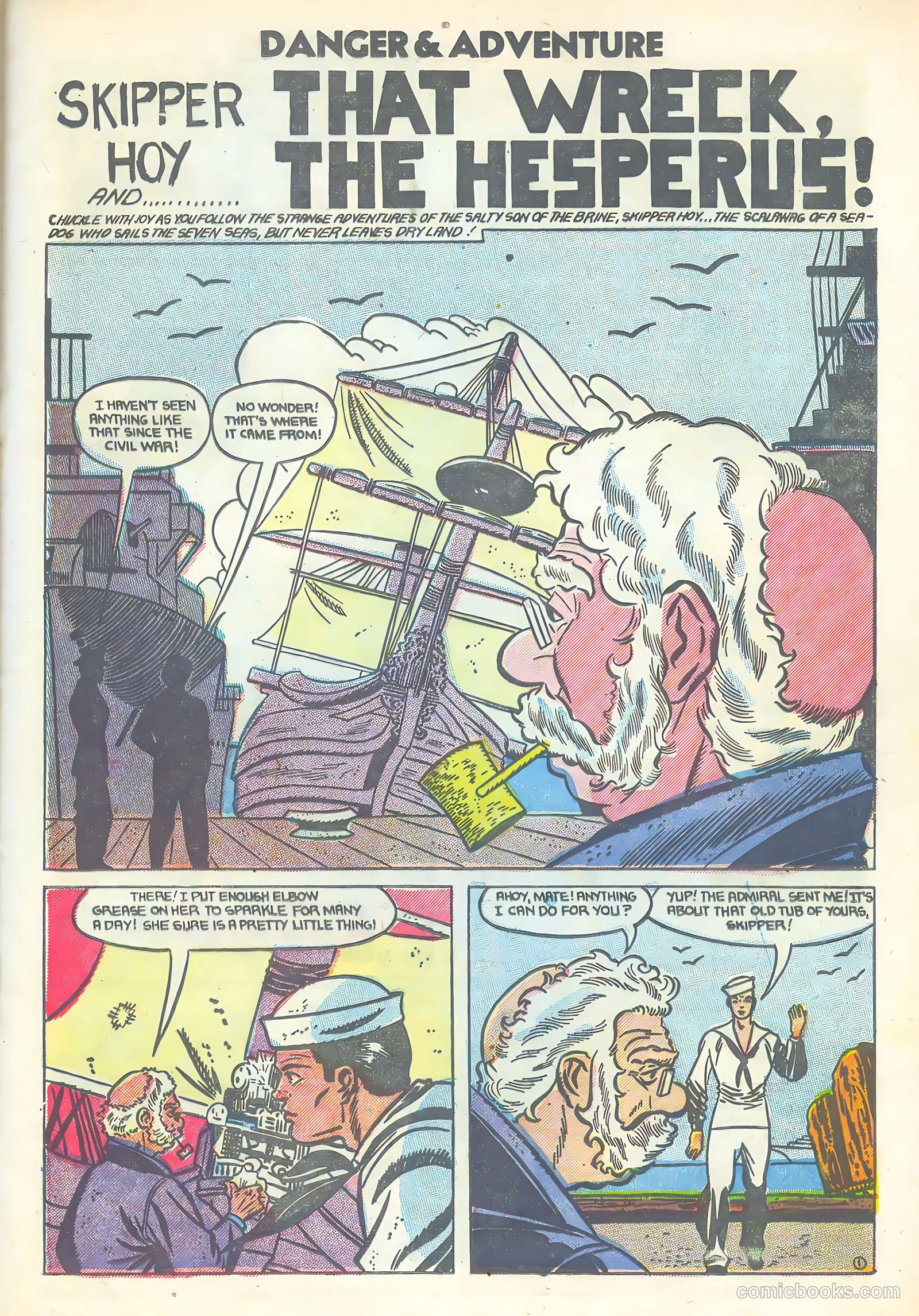 Danger and Adventure #23 (1955) — page 21 of 36