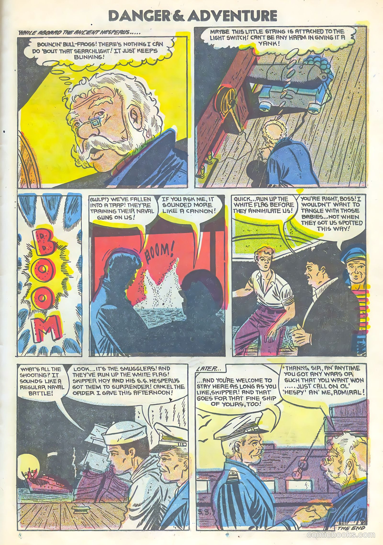 Danger and Adventure #23 (1955) — page 25 of 36