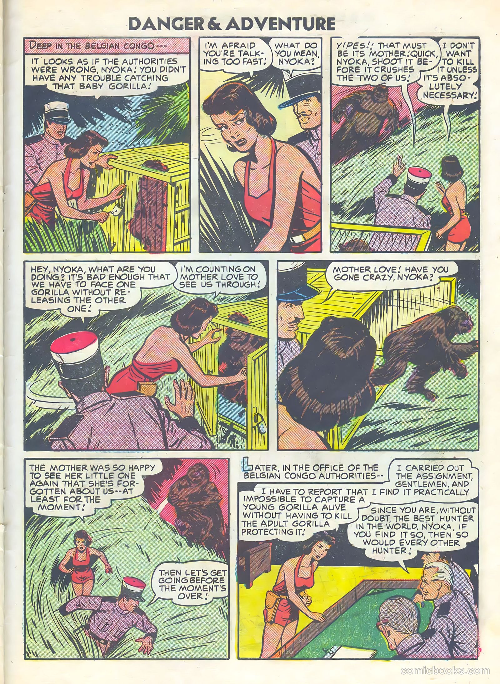 Danger and Adventure #23 (1955) — page 27 of 36