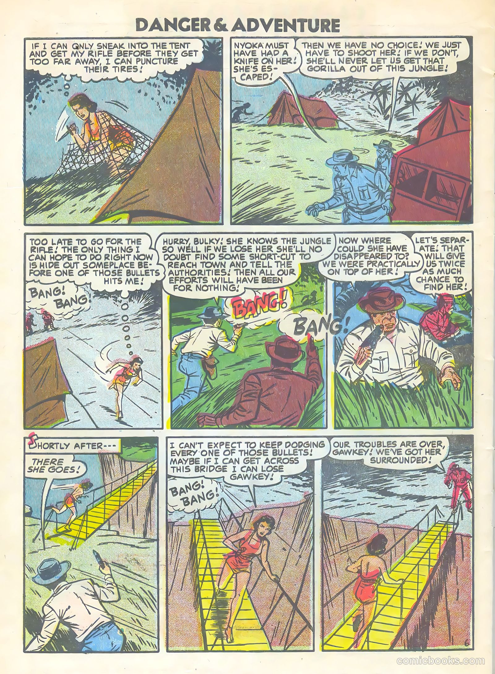 Danger and Adventure #23 (1955) — page 32 of 36