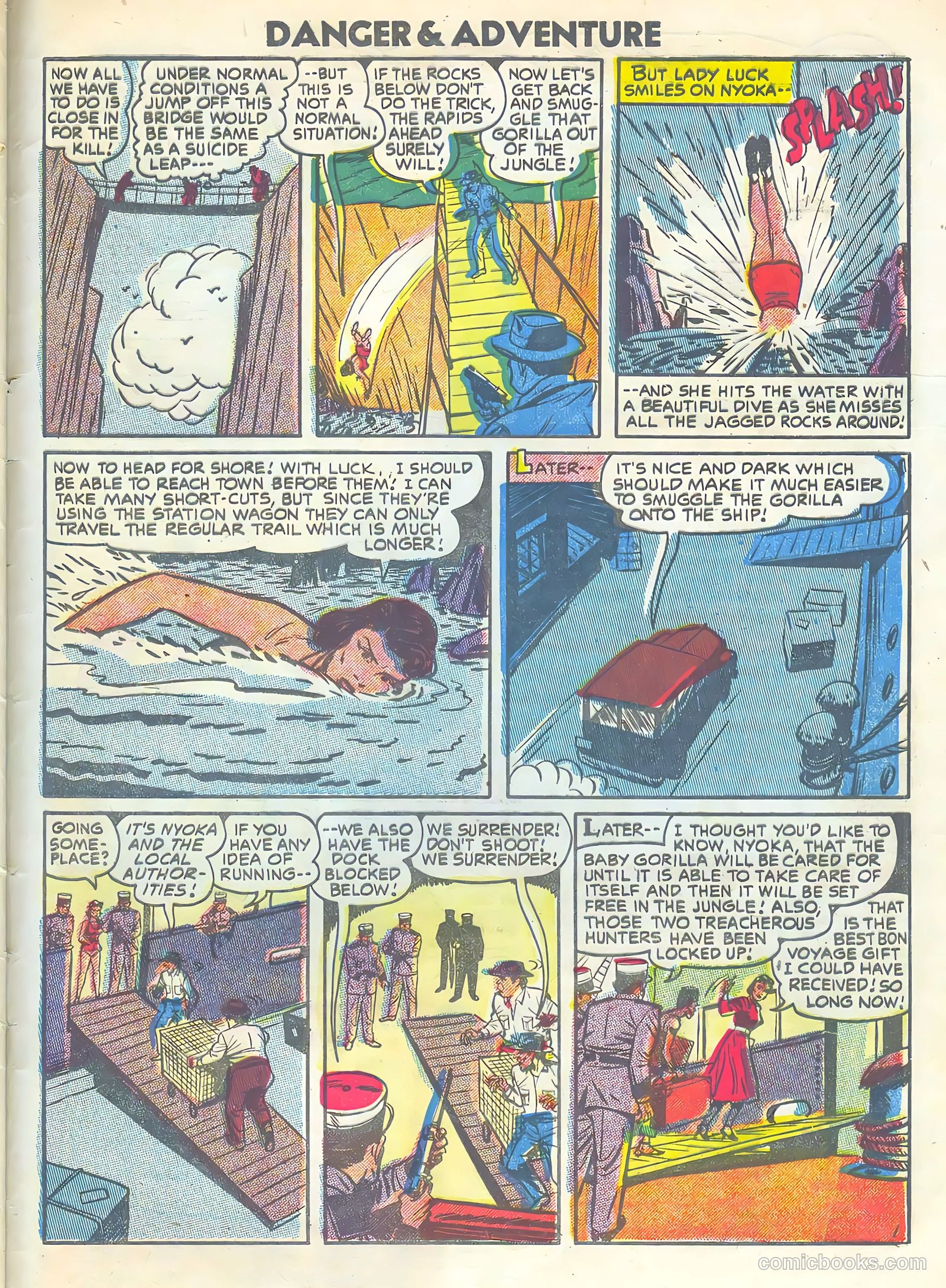 Danger and Adventure #23 (1955) — page 33 of 36