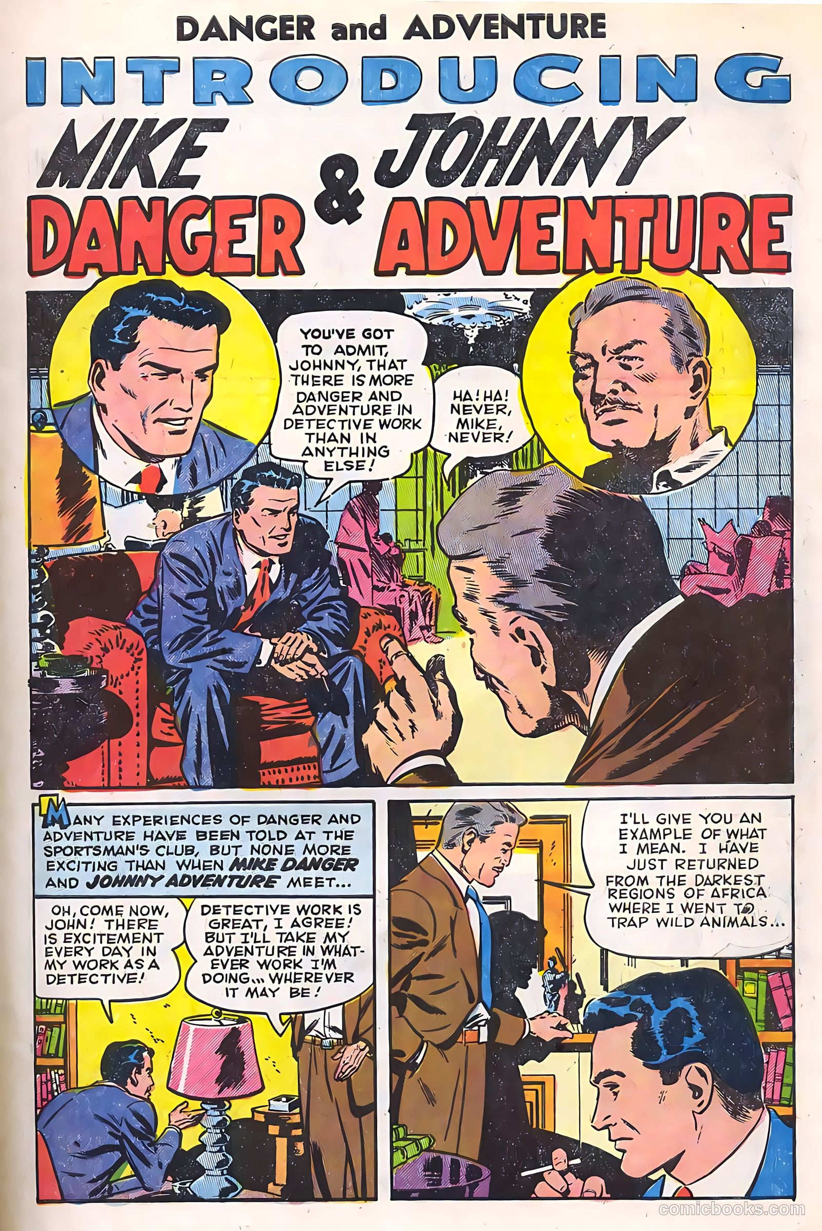 Danger and Adventure #24 (1955) — page 3 of 36