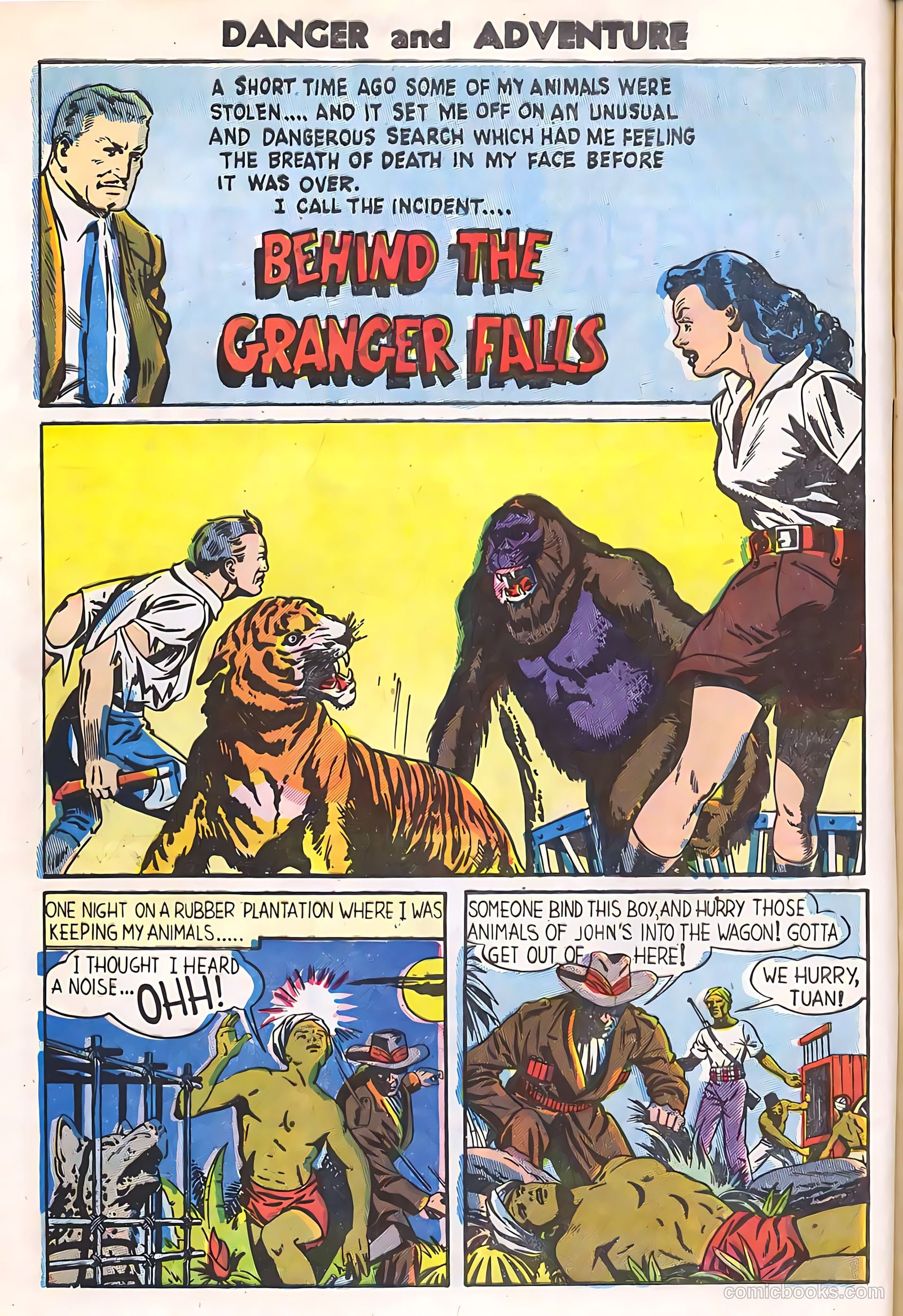 Danger and Adventure #24 (1955) — page 4 of 36