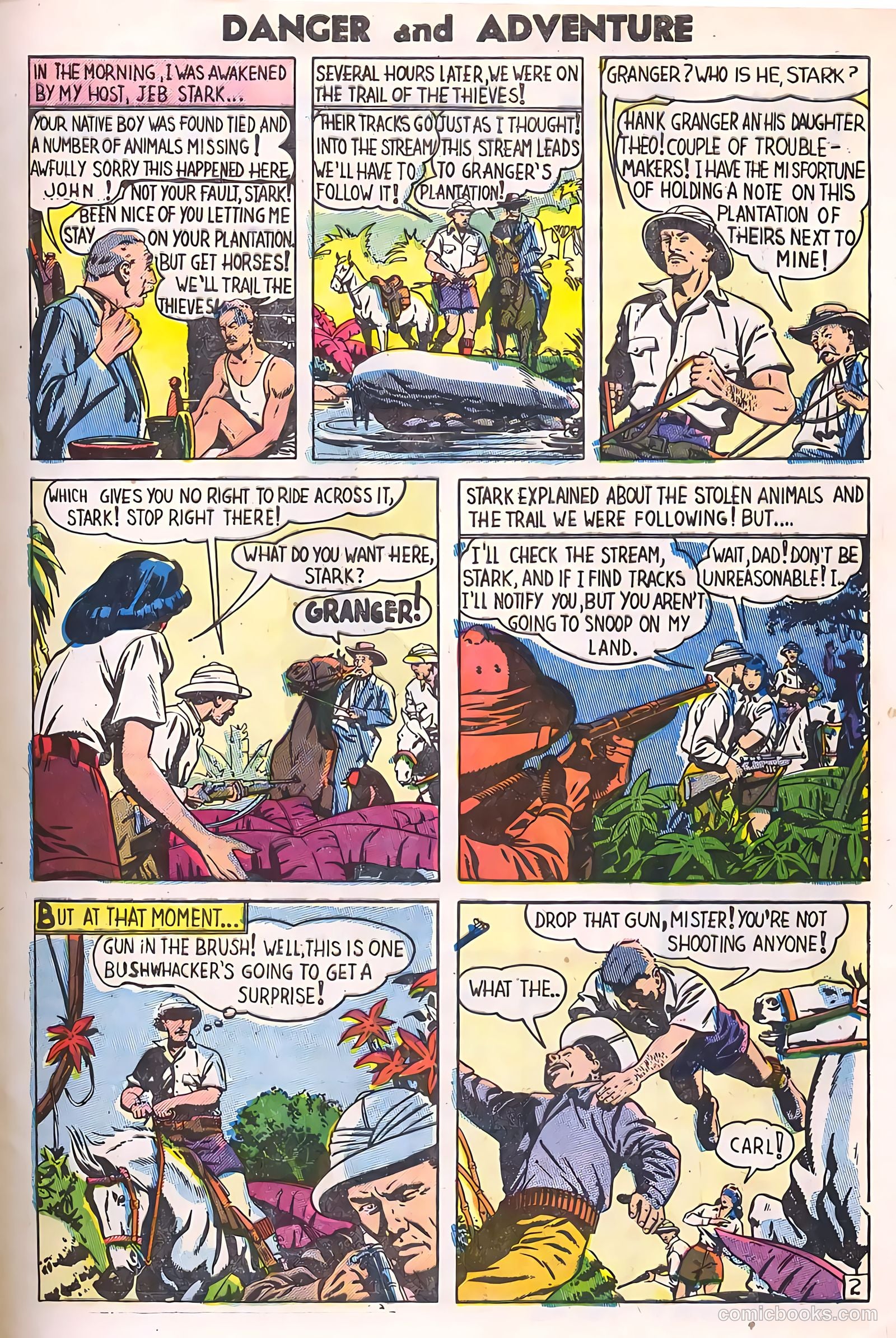 Danger and Adventure #24 (1955) — page 5 of 36