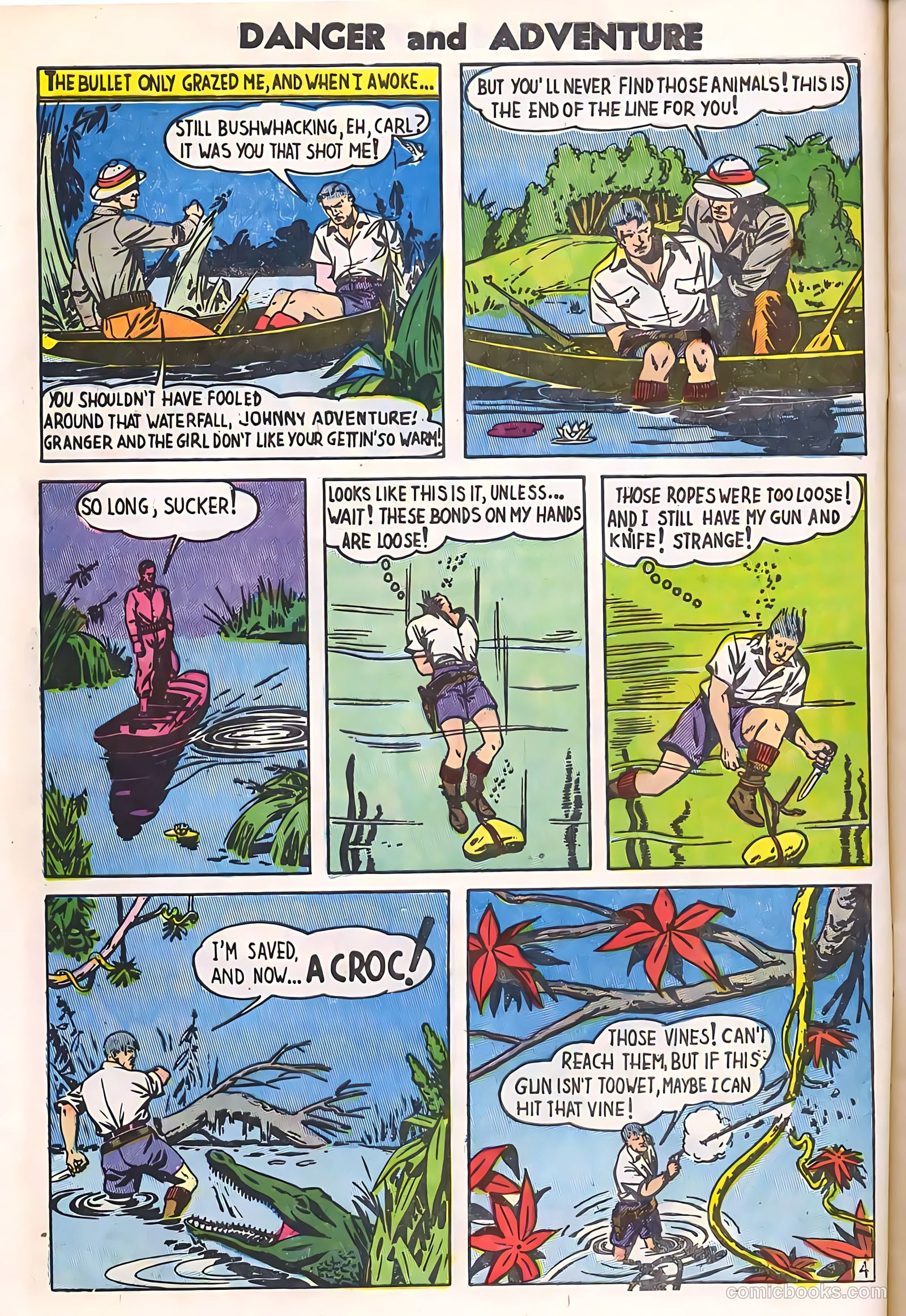 Danger and Adventure #24 (1955) — page 8 of 36