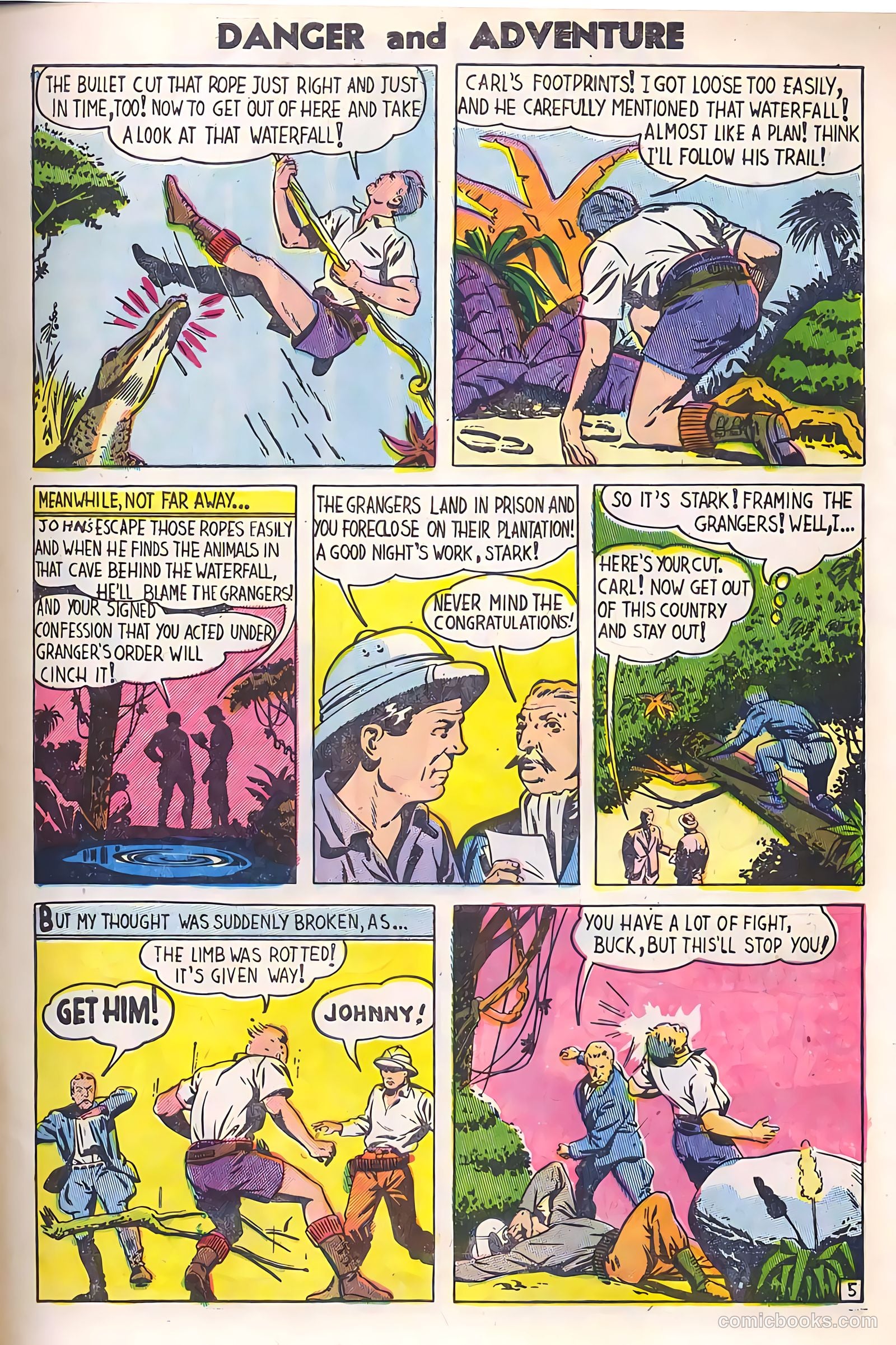 Danger and Adventure #24 (1955) — page 9 of 36