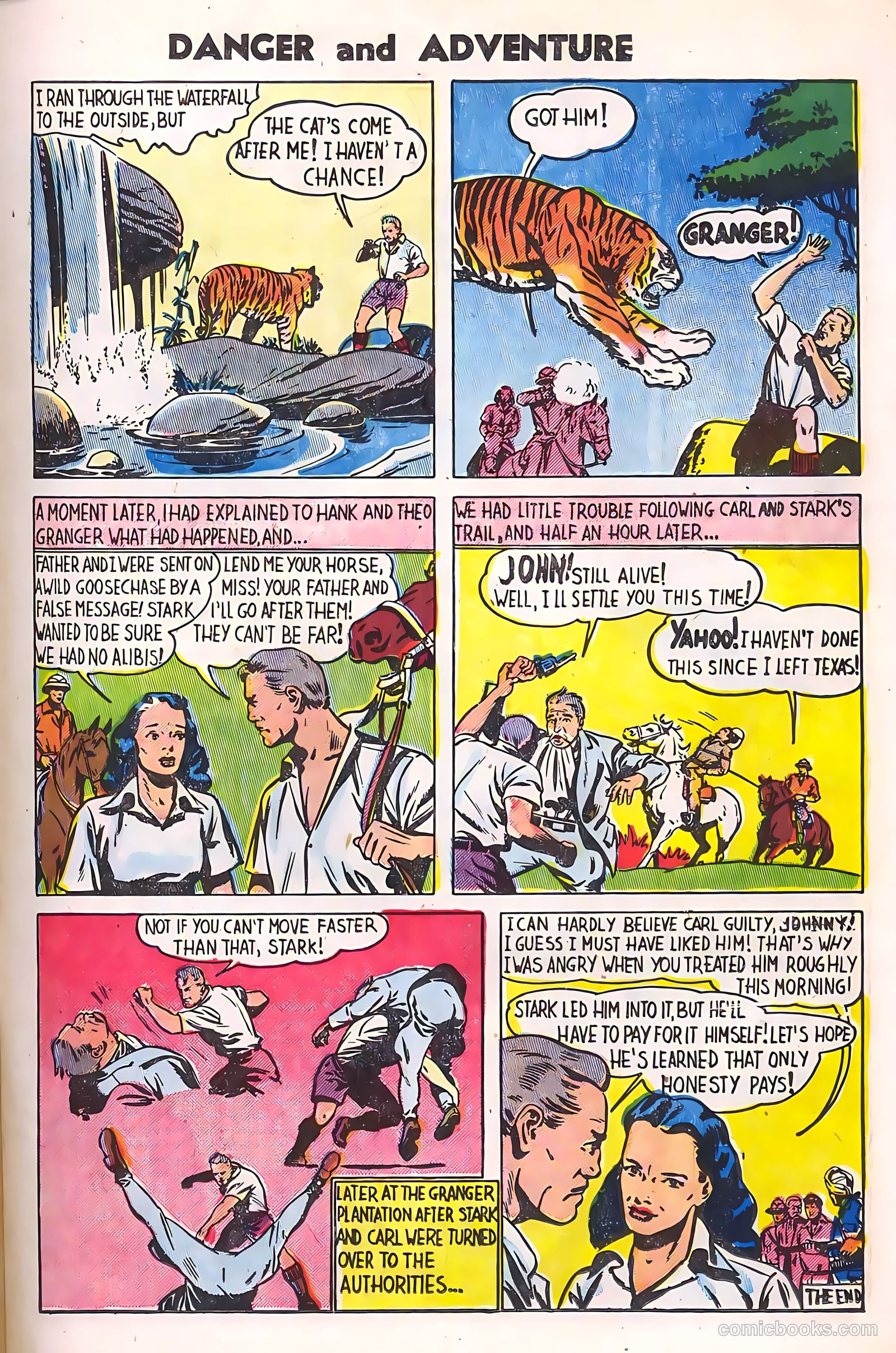 Danger and Adventure #24 (1955) — page 11 of 36