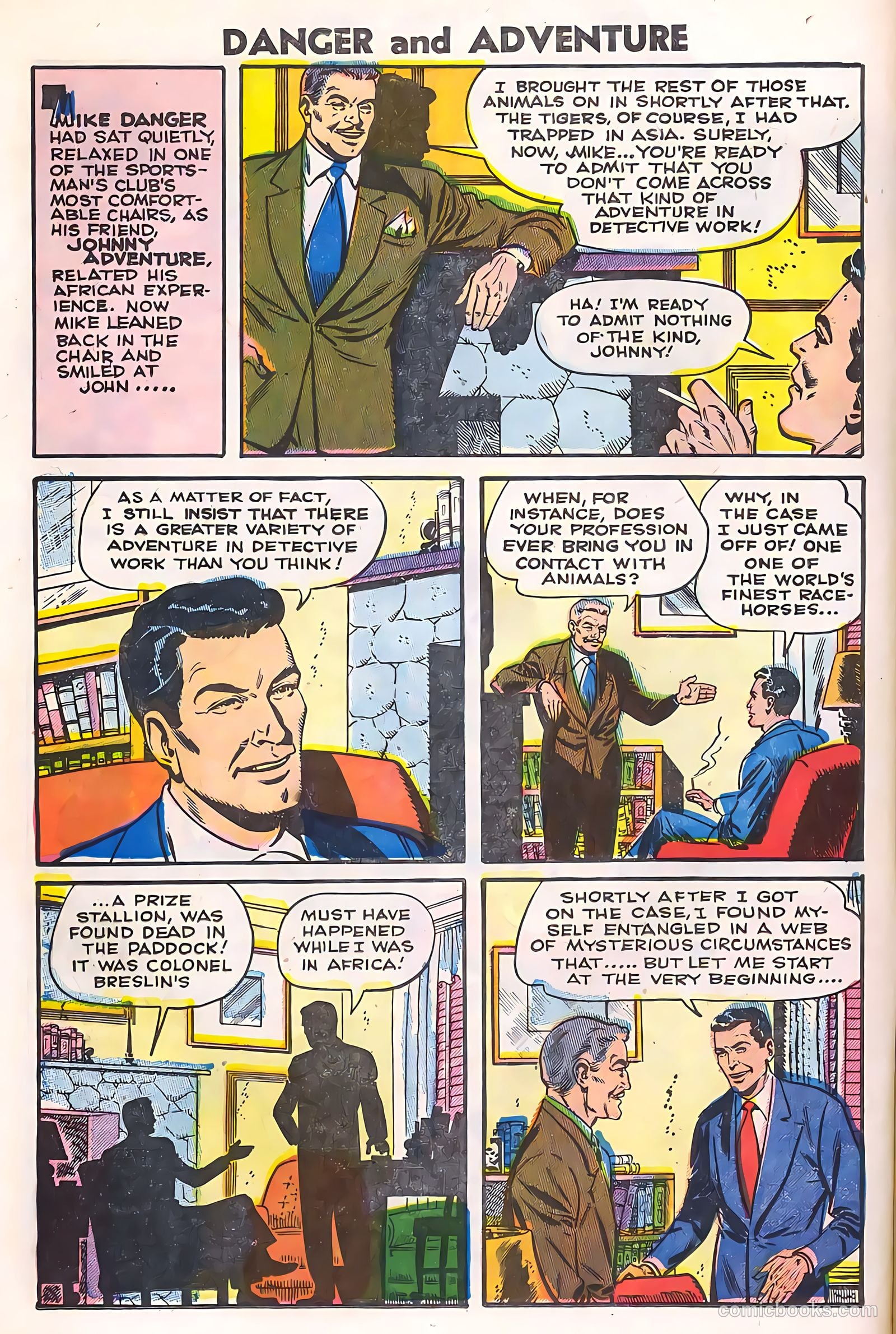 Danger and Adventure #24 (1955) — page 12 of 36
