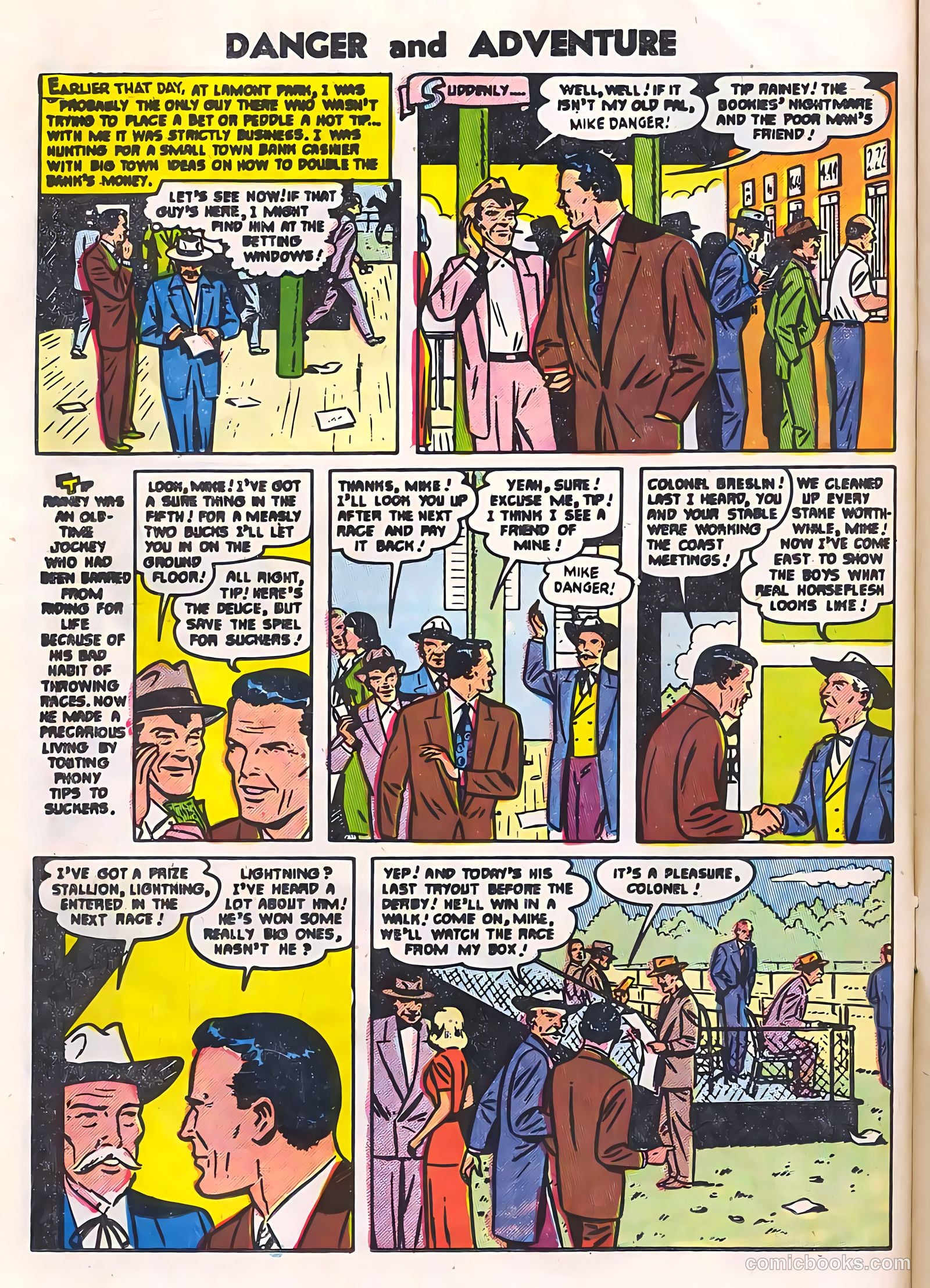 Danger and Adventure #24 (1955) — page 14 of 36