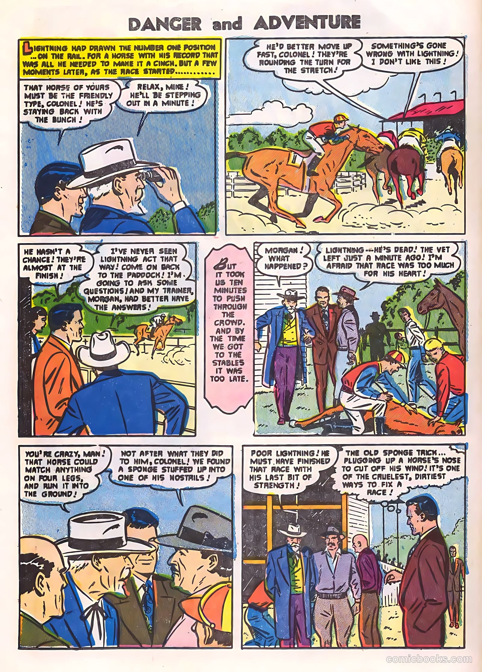 Danger and Adventure #24 (1955) — page 16 of 36