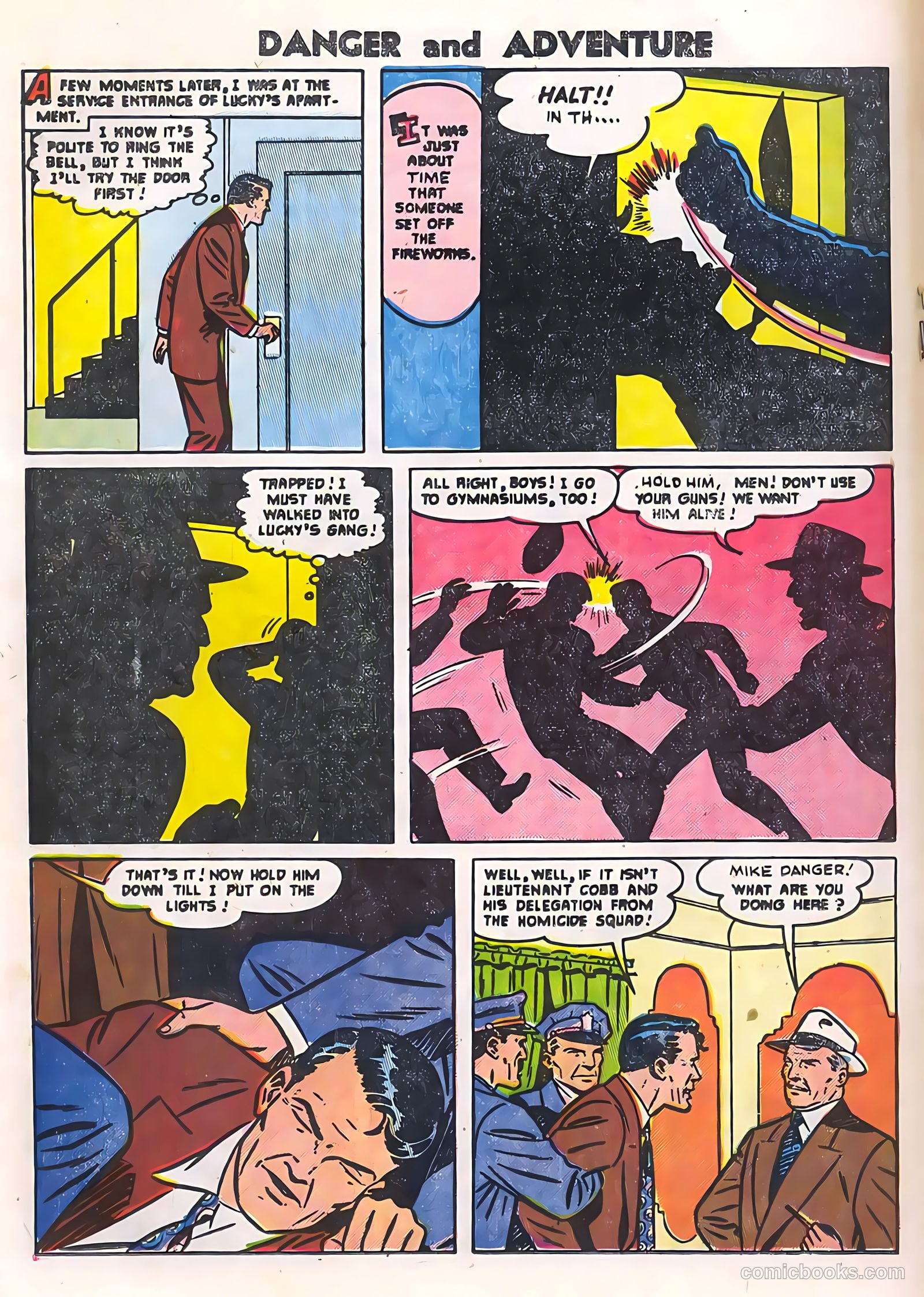 Danger and Adventure #24 (1955) — page 18 of 36
