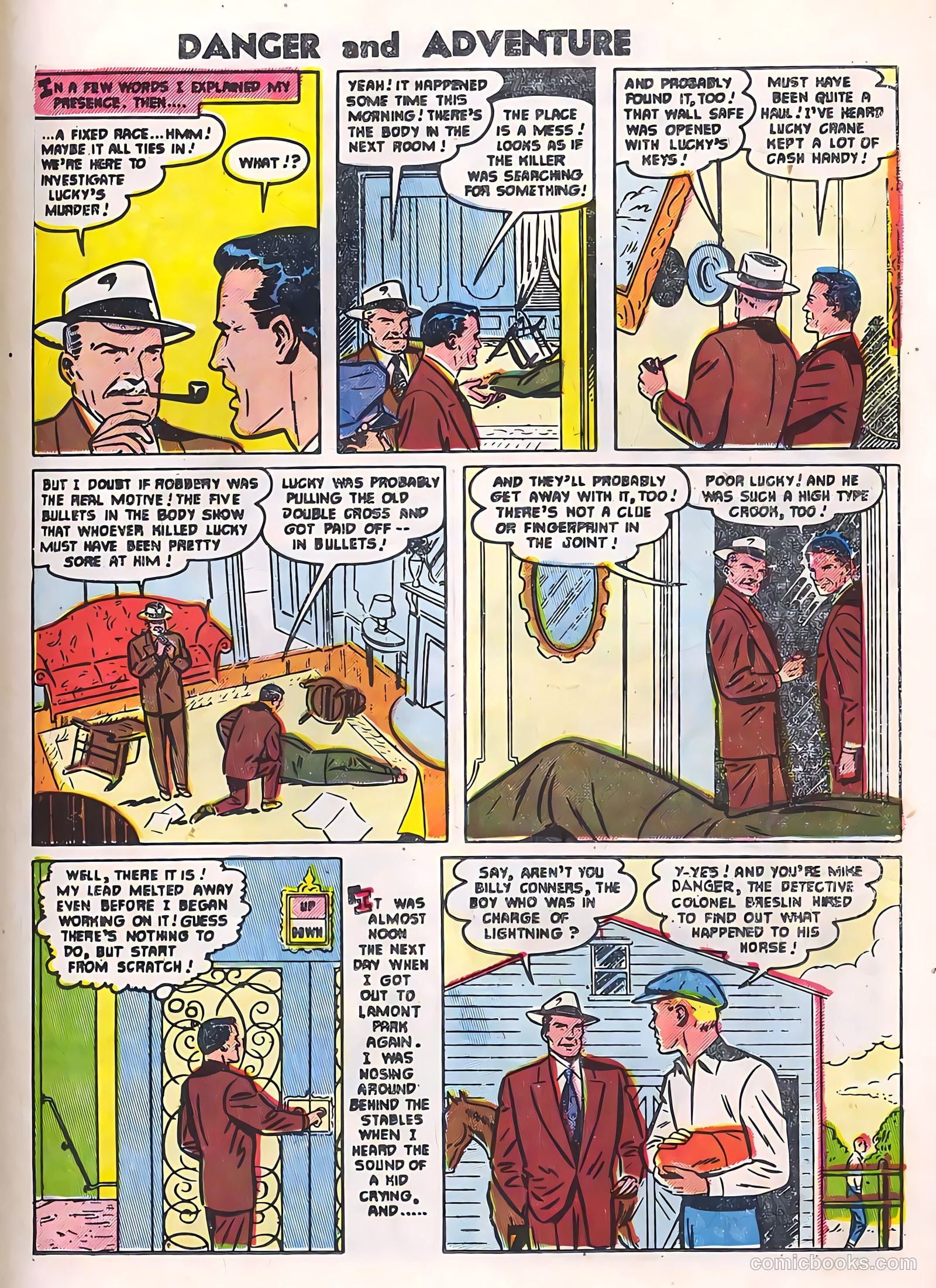 Danger and Adventure #24 (1955) — page 19 of 36