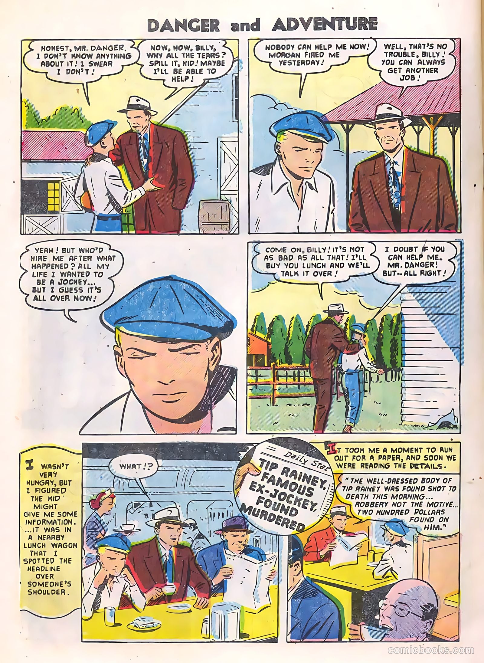 Danger and Adventure #24 (1955) — page 20 of 36