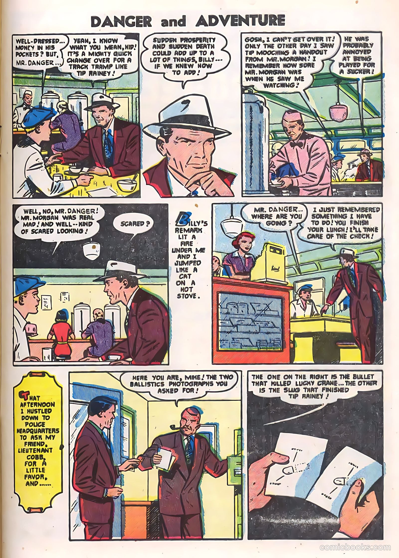 Danger and Adventure #24 (1955) — page 21 of 36