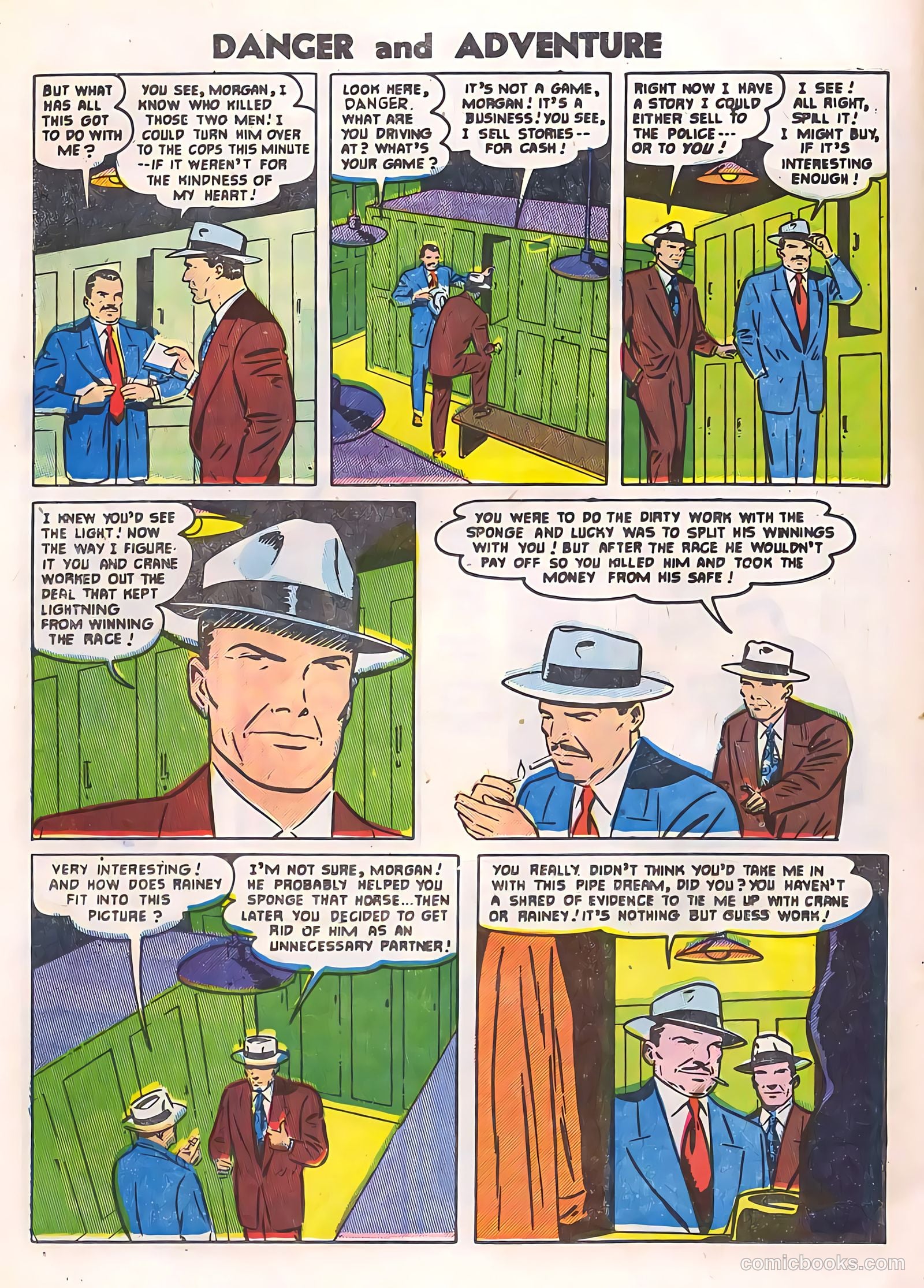 Danger and Adventure #24 (1955) — page 24 of 36