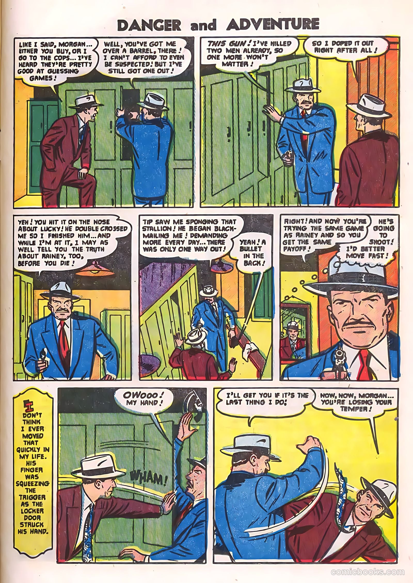 Danger and Adventure #24 (1955) — page 25 of 36