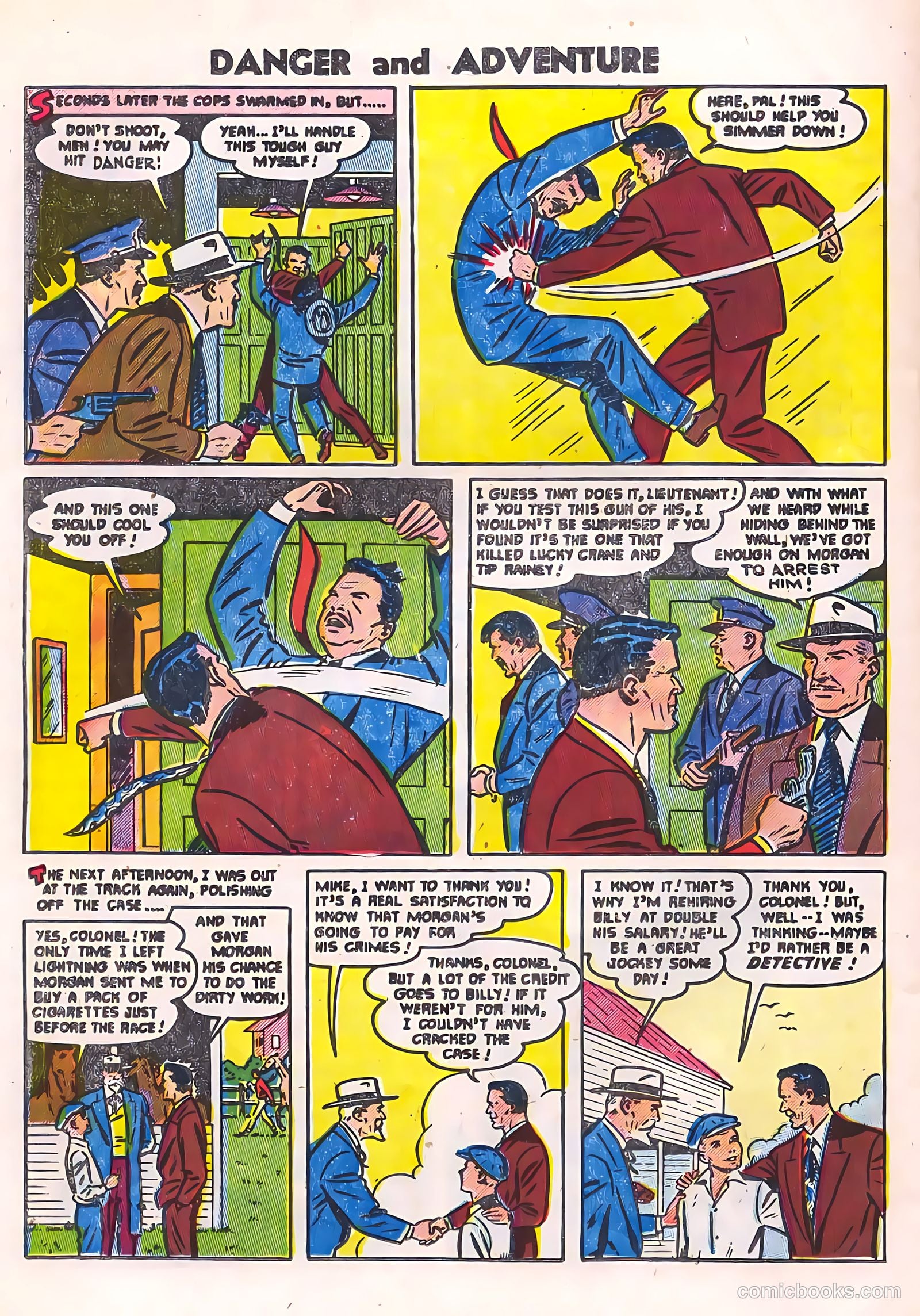 Danger and Adventure #24 (1955) — page 26 of 36