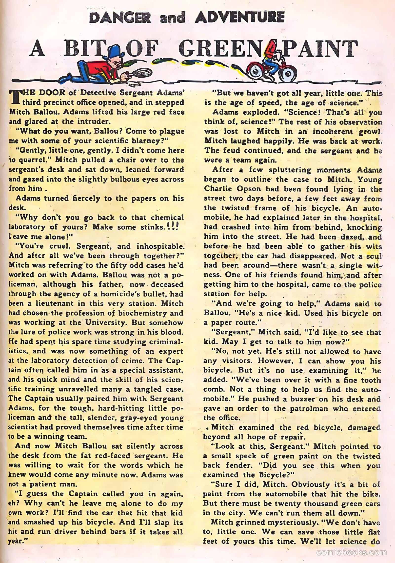 Danger and Adventure #24 (1955) — page 27 of 36