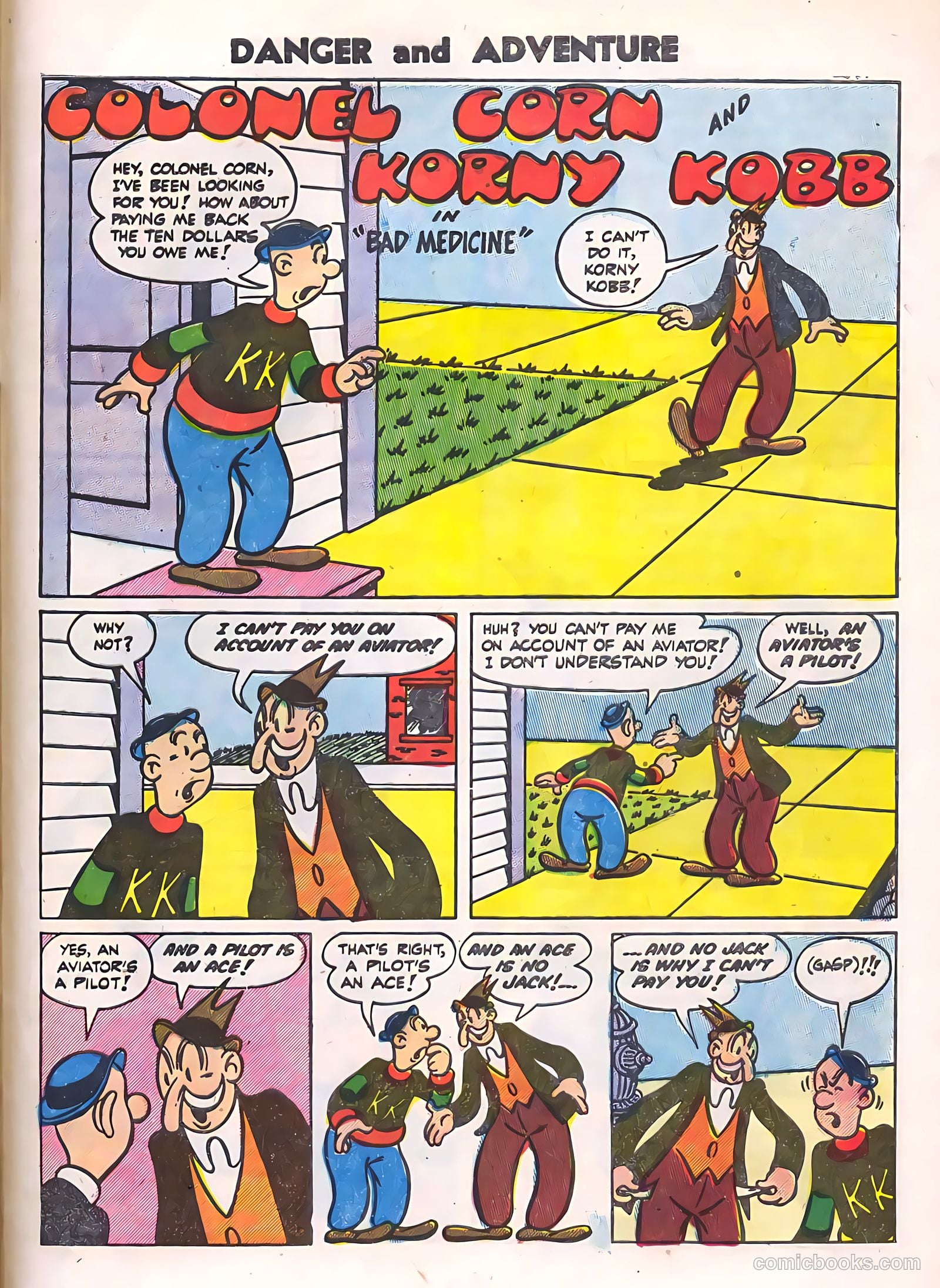 Danger and Adventure #24 (1955) — page 29 of 36