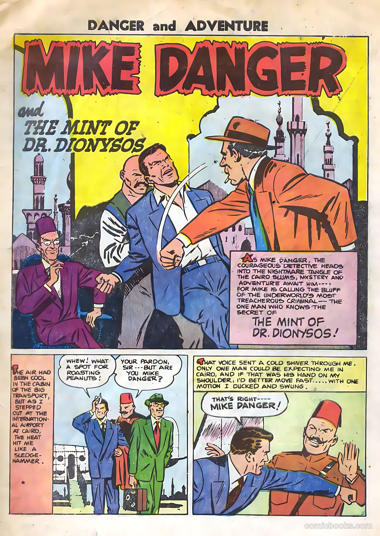 Danger and Adventure #25 (1955) — page 3 of 36