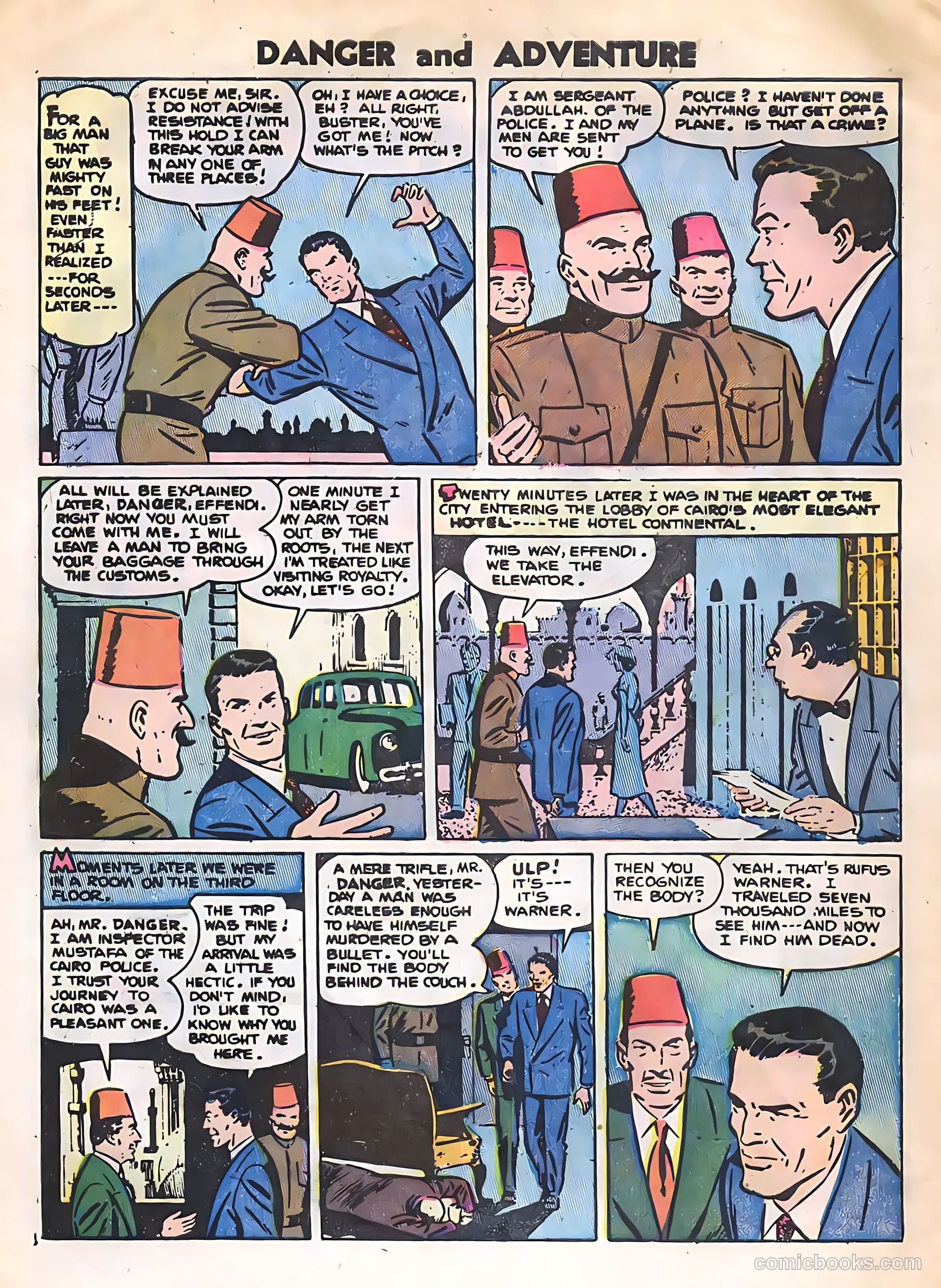 Danger and Adventure #25 (1955) — page 4 of 36