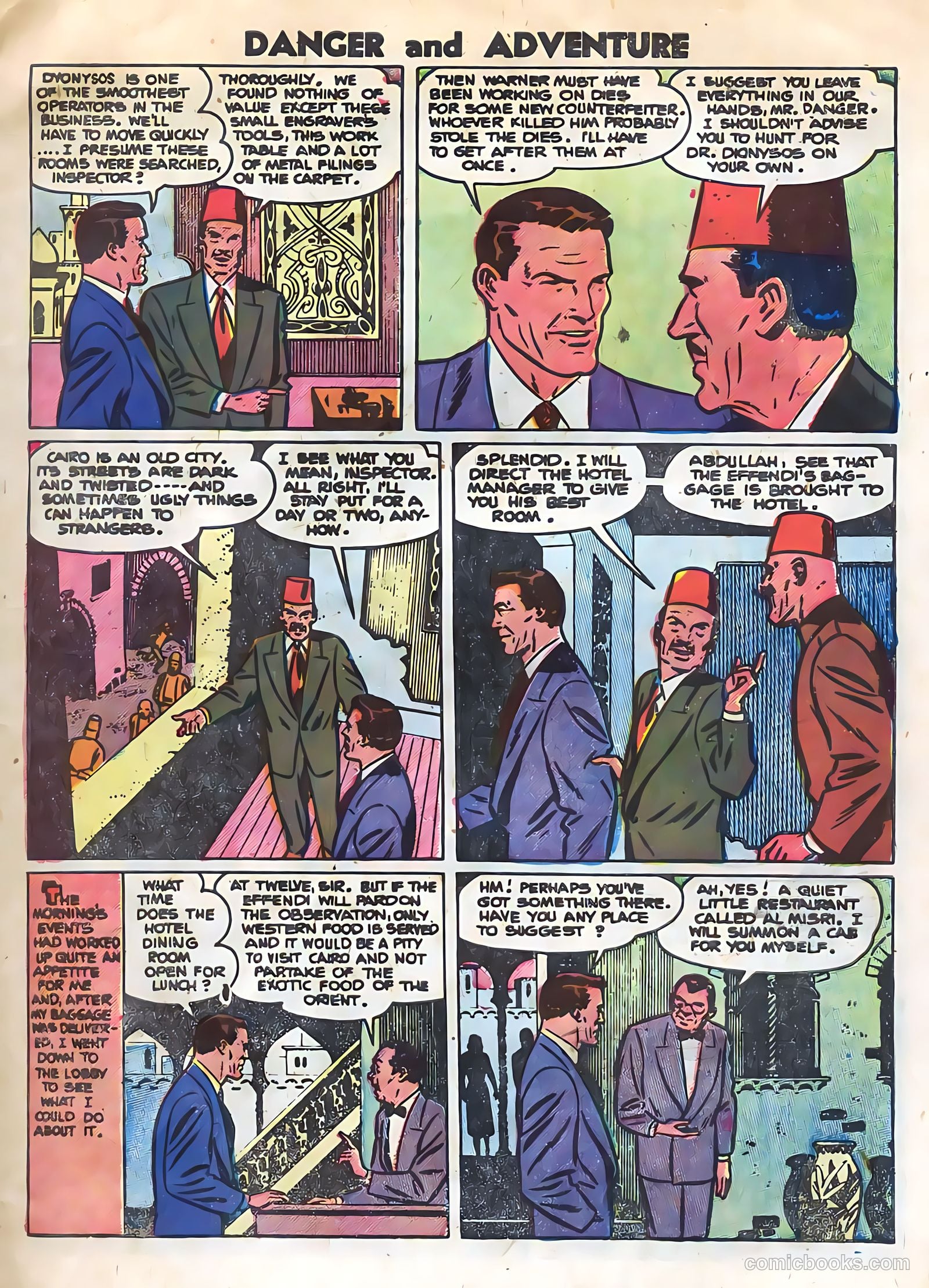 Danger and Adventure #25 (1955) — page 7 of 36