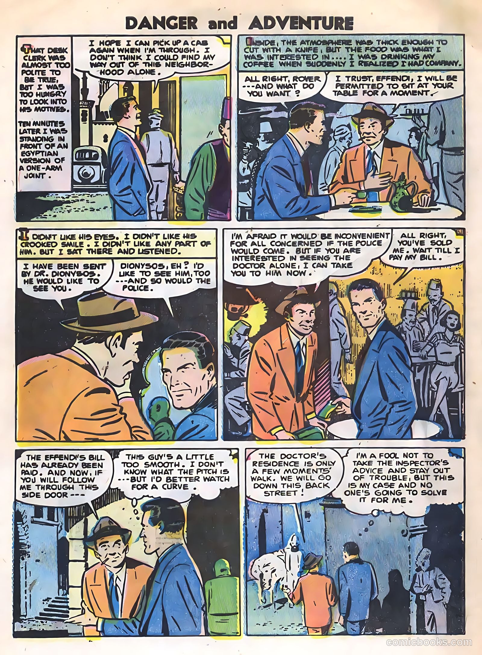 Danger and Adventure #25 (1955) — page 8 of 36