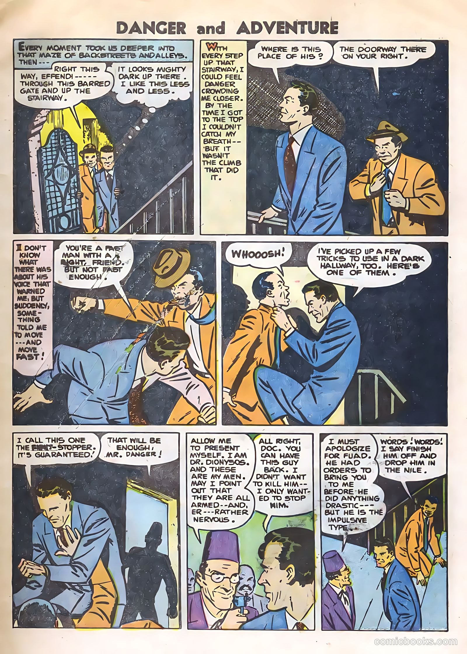 Danger and Adventure #25 (1955) — page 9 of 36
