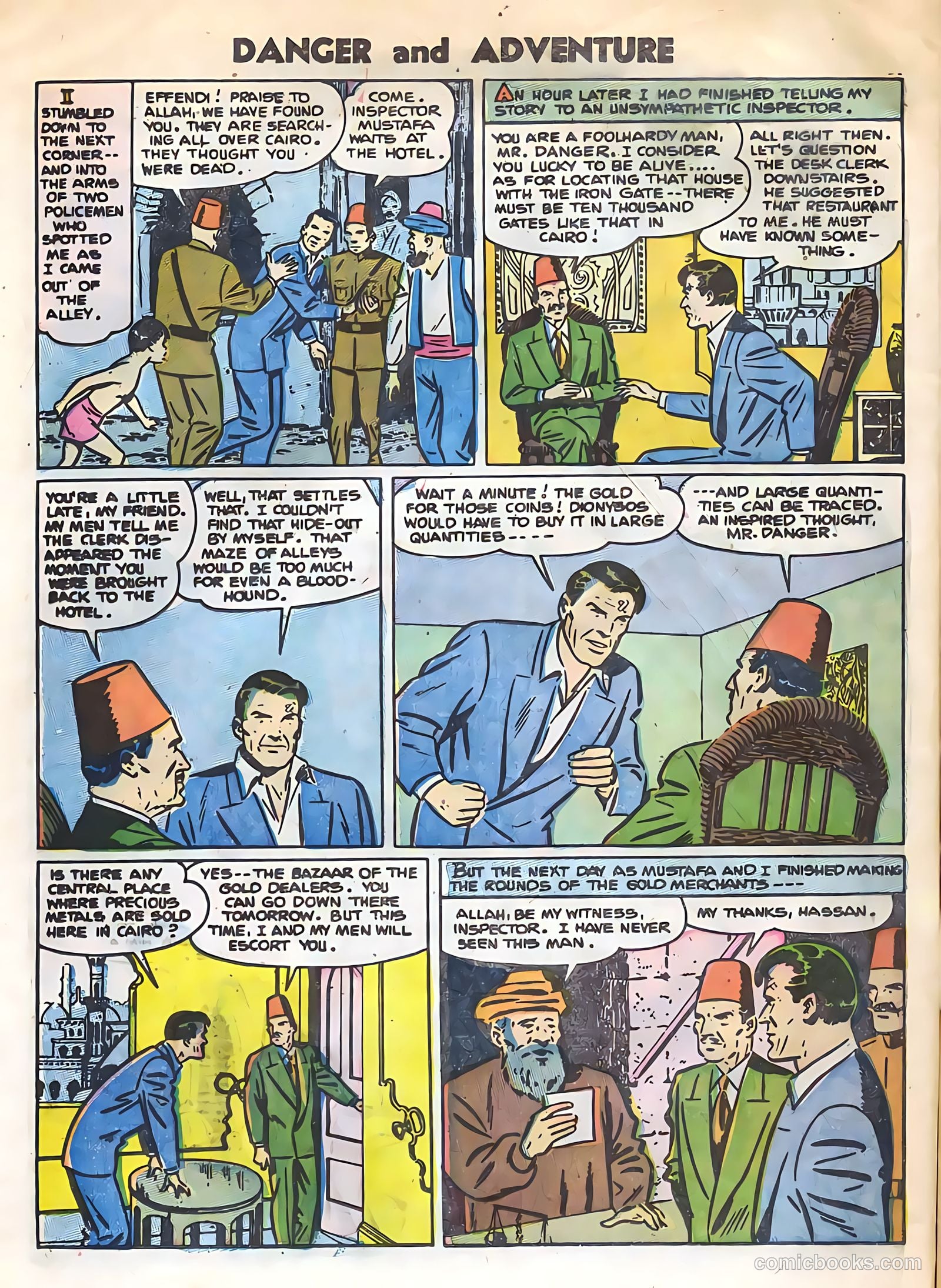 Danger and Adventure #25 (1955) — page 12 of 36