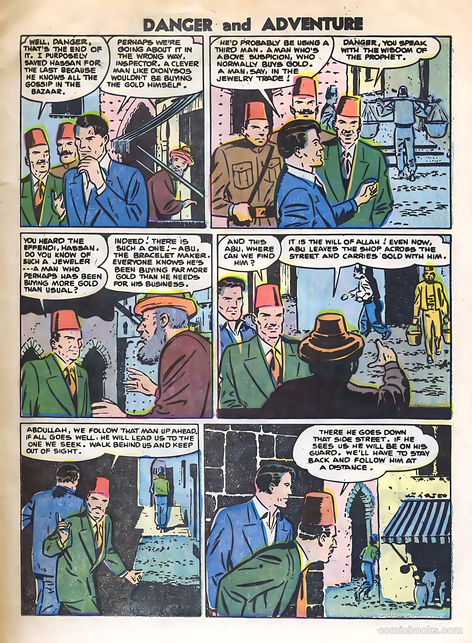 Danger and Adventure #25 (1955) — page 13 of 36