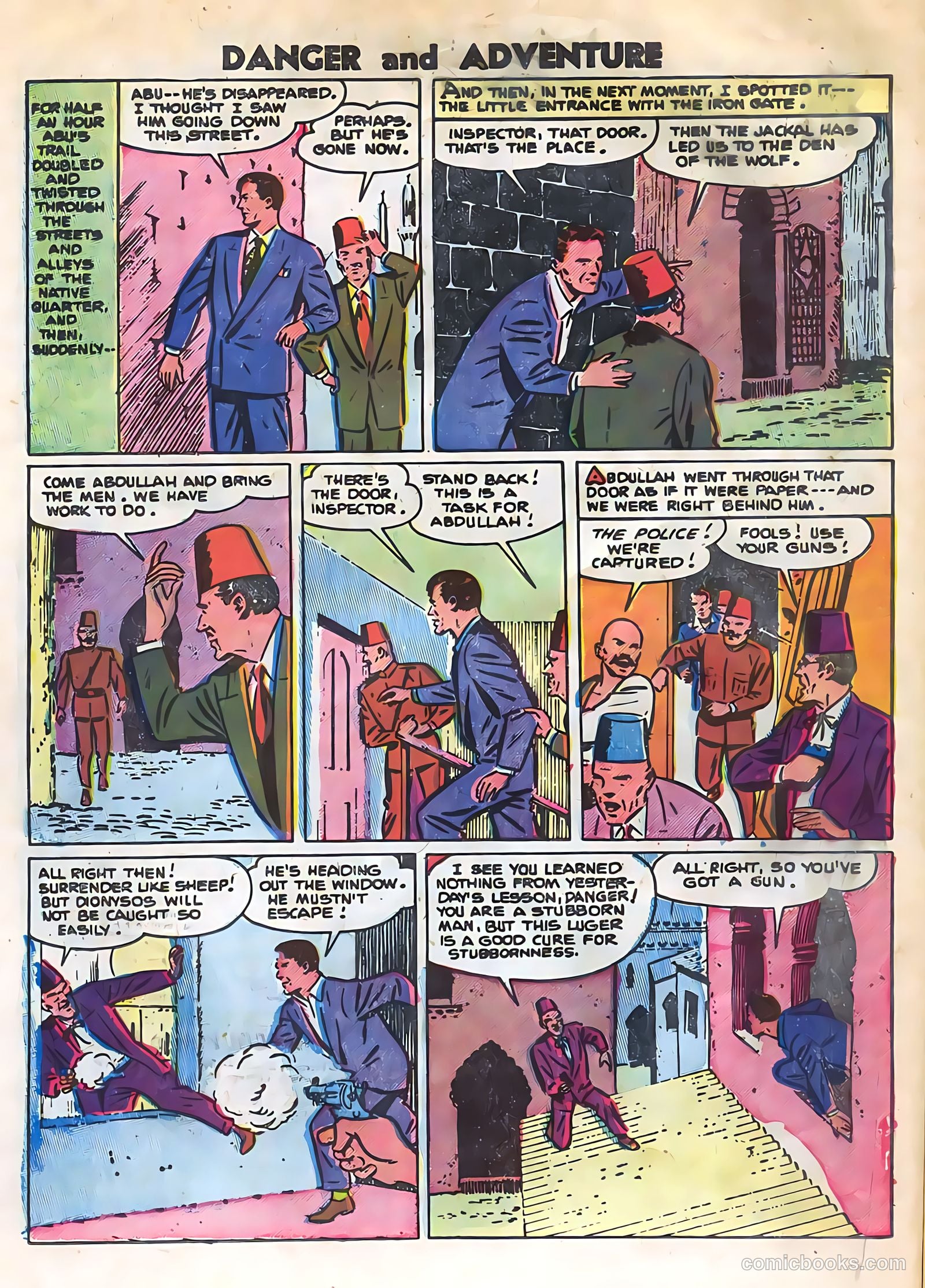 Danger and Adventure #25 (1955) — page 14 of 36