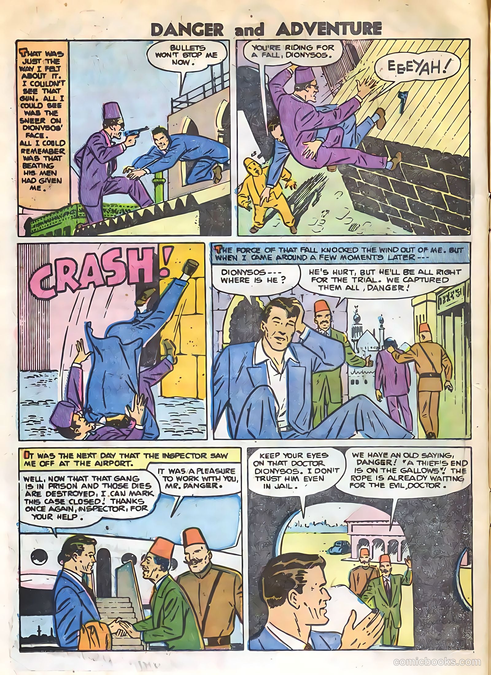 Danger and Adventure #25 (1955) — page 16 of 36