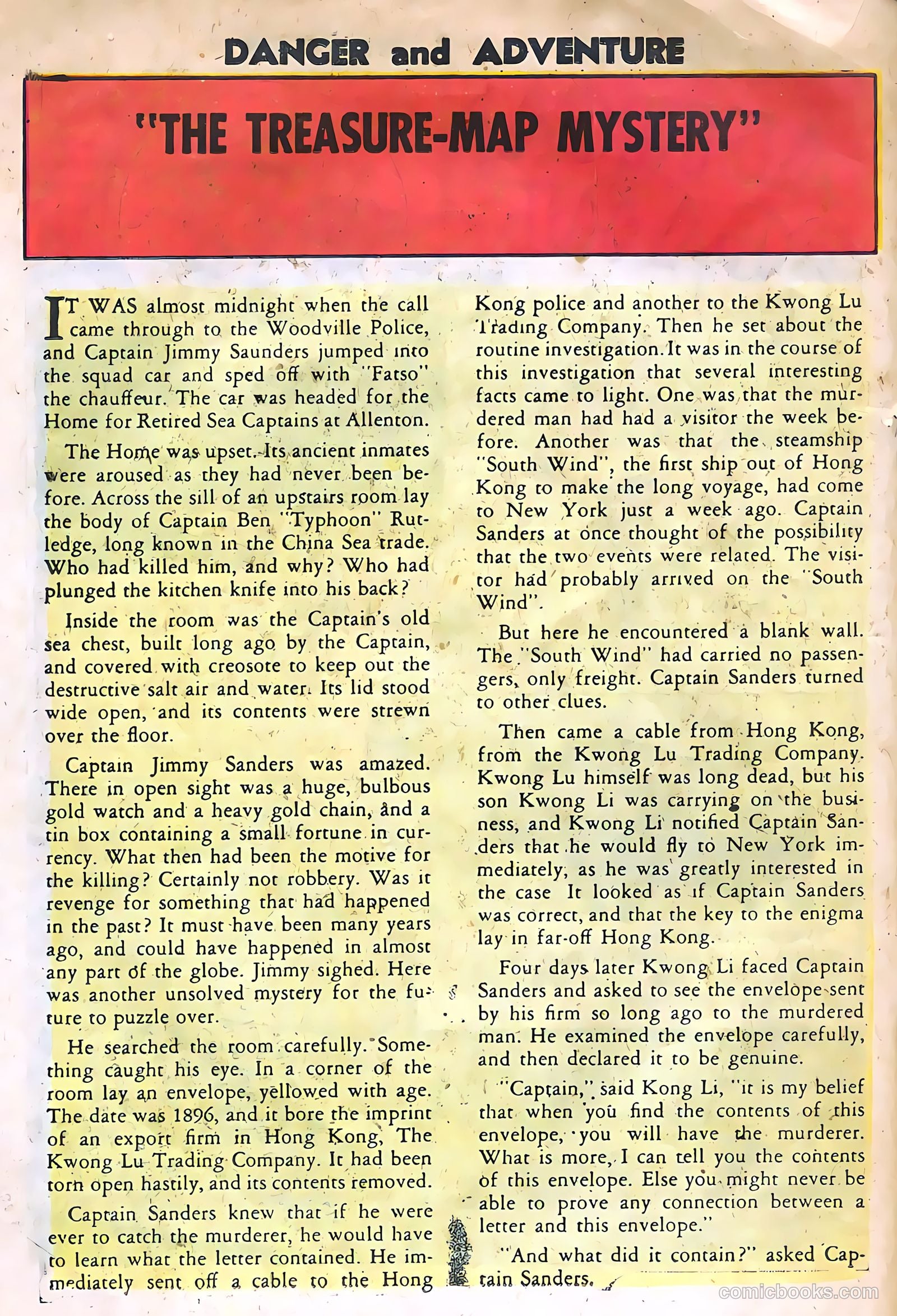 Danger and Adventure #25 (1955) — page 18 of 36
