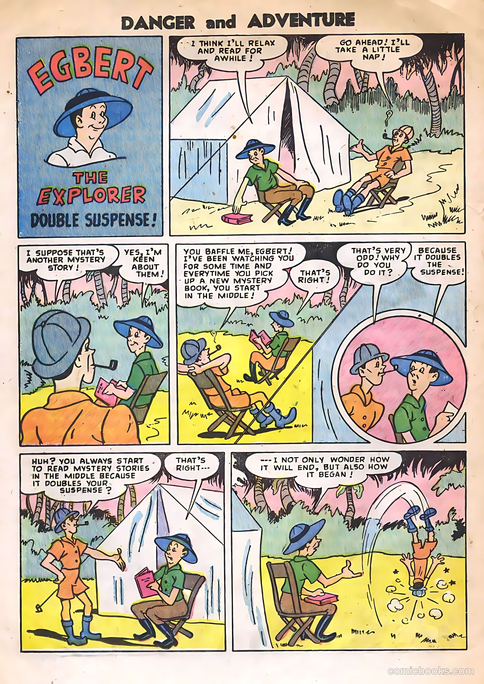 Danger and Adventure #25 (1955) — page 20 of 36