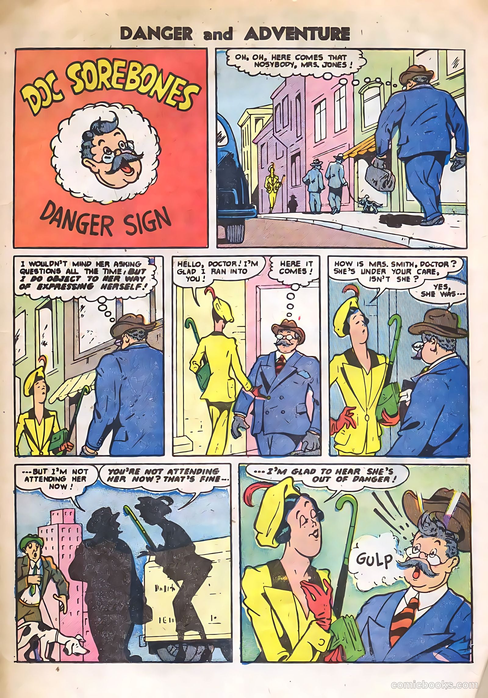 Danger and Adventure #25 (1955) — page 21 of 36