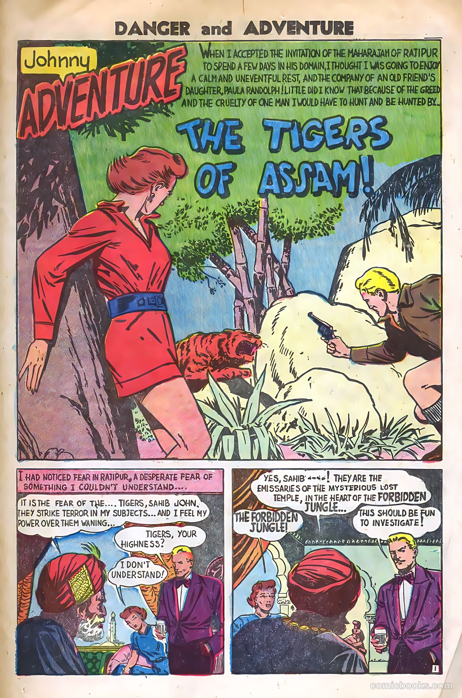 Danger and Adventure #25 (1955) — page 23 of 36