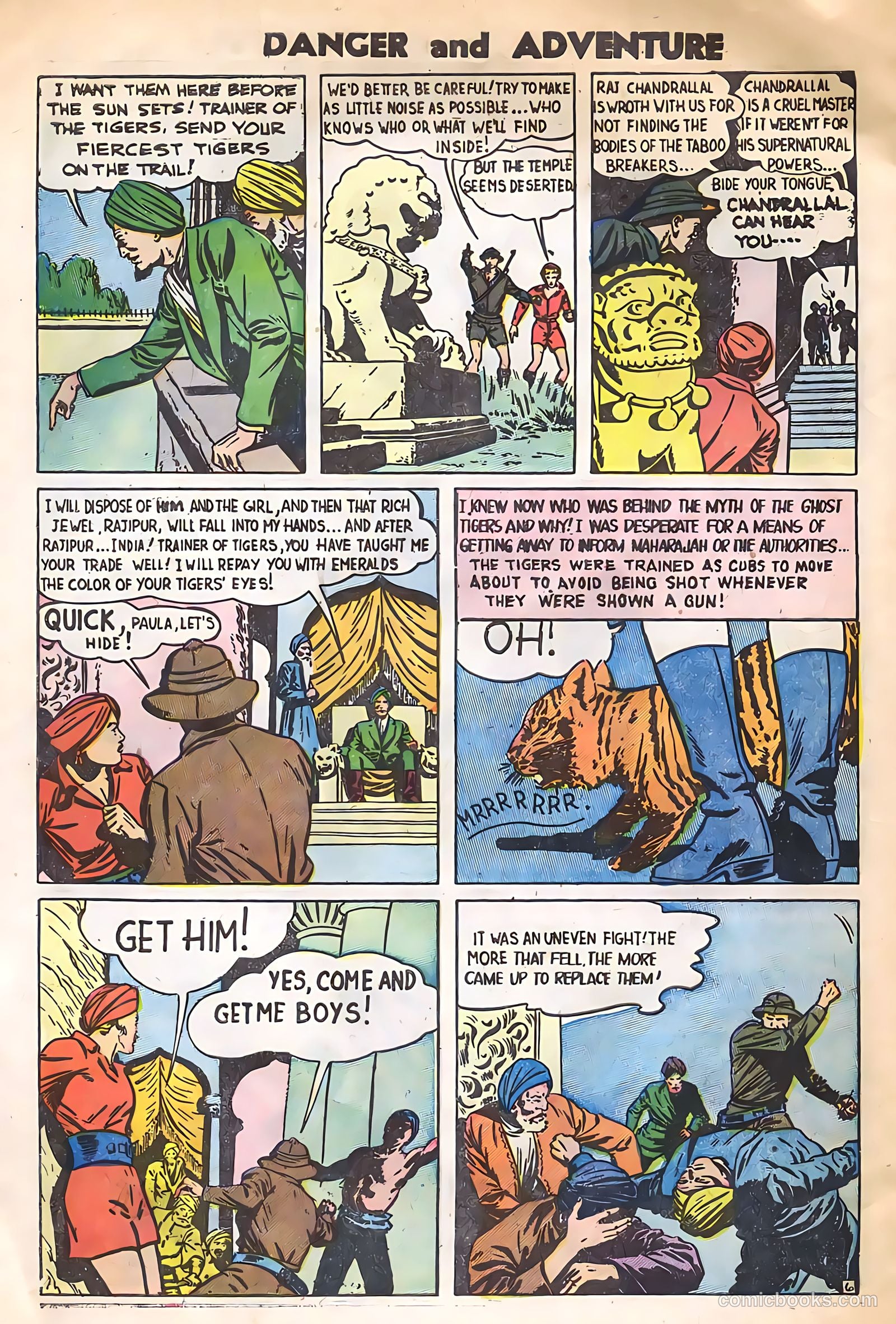 Danger and Adventure #25 (1955) — page 28 of 36