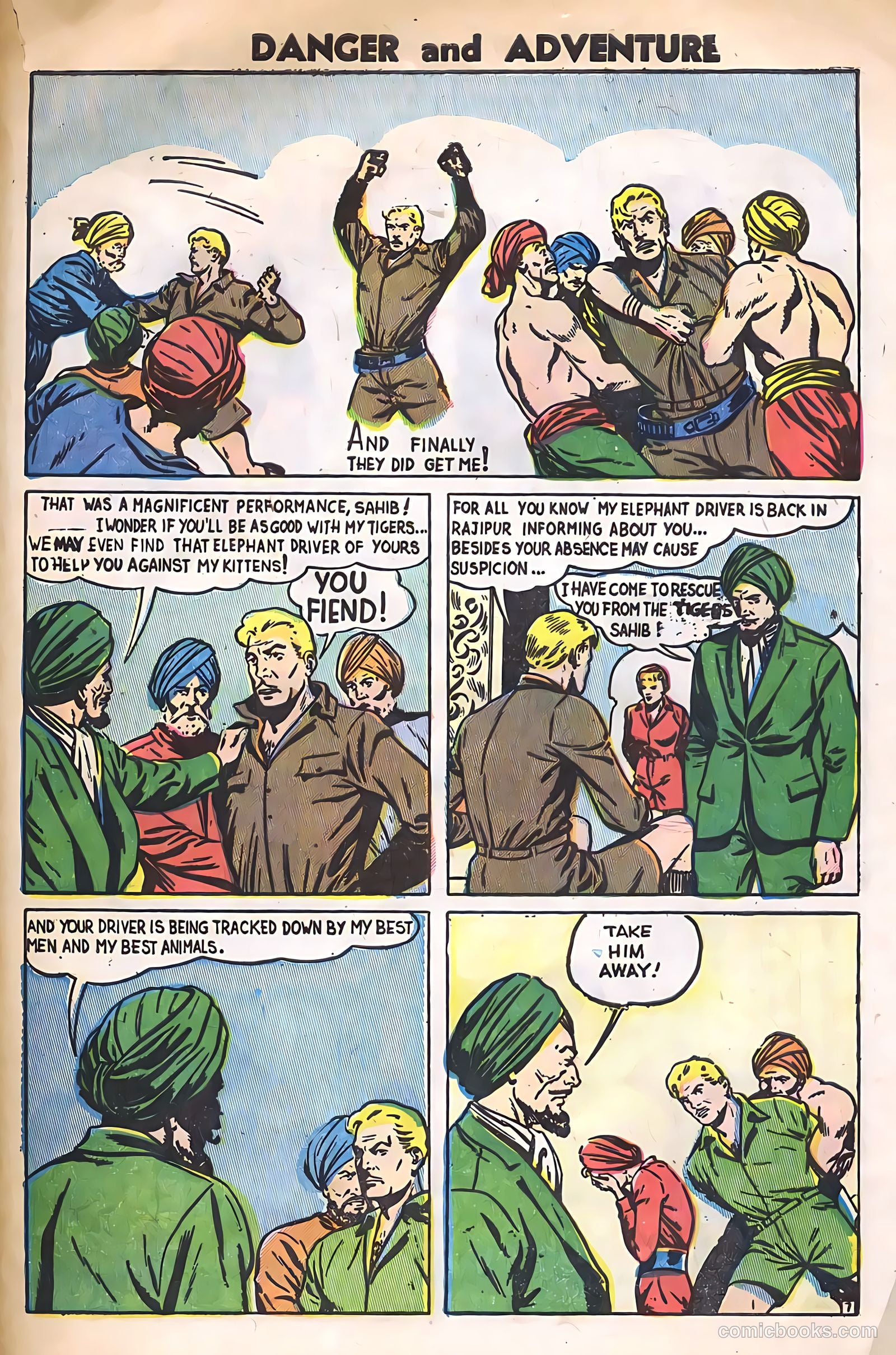 Danger and Adventure #25 (1955) — page 29 of 36