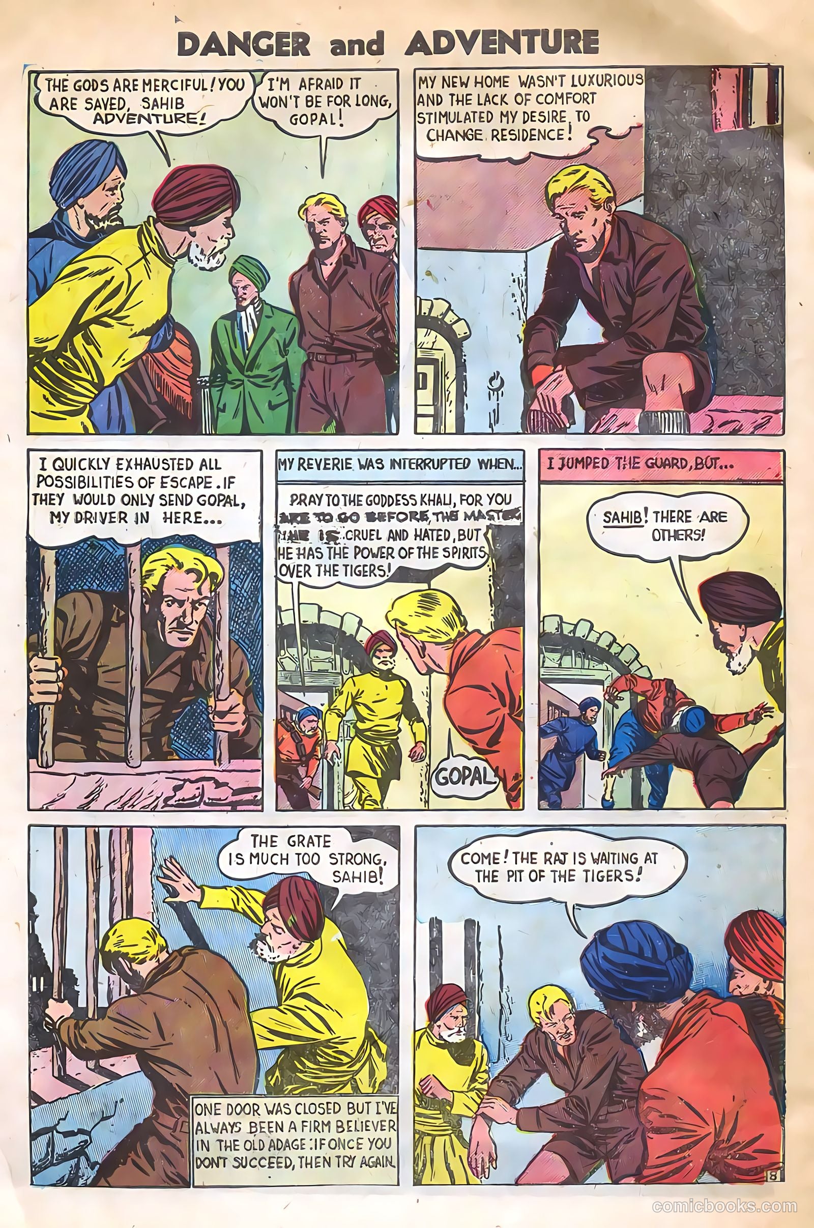 Danger and Adventure #25 (1955) — page 30 of 36