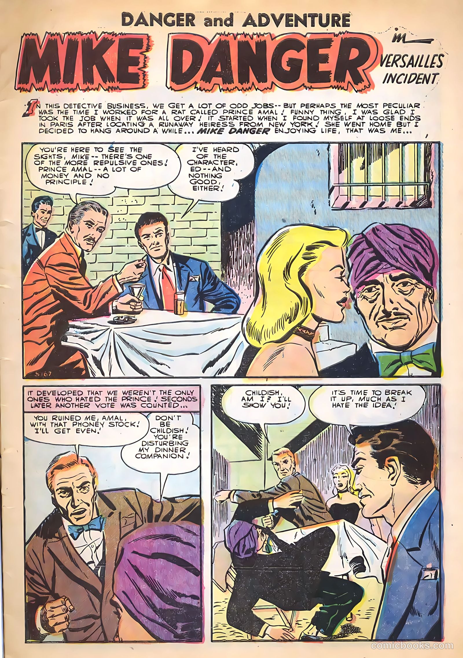 Danger and Adventure #26 (1955) — page 3 of 36