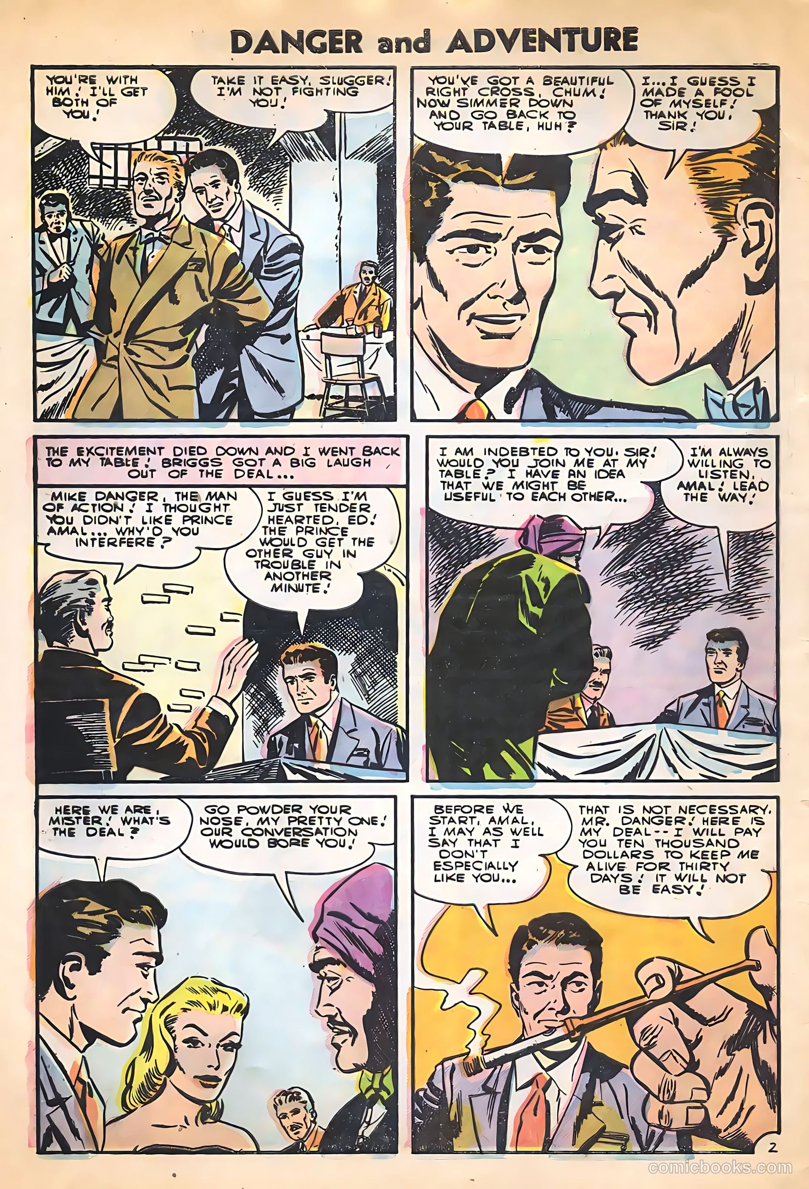 Danger and Adventure #26 (1955) — page 4 of 36