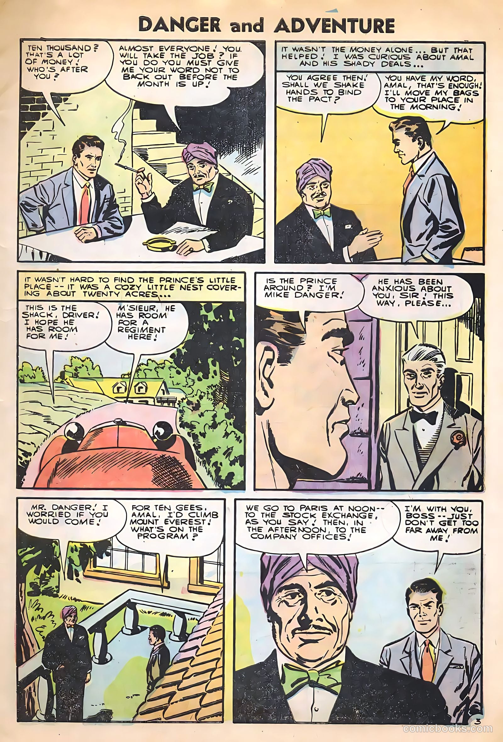 Danger and Adventure #26 (1955) — page 5 of 36