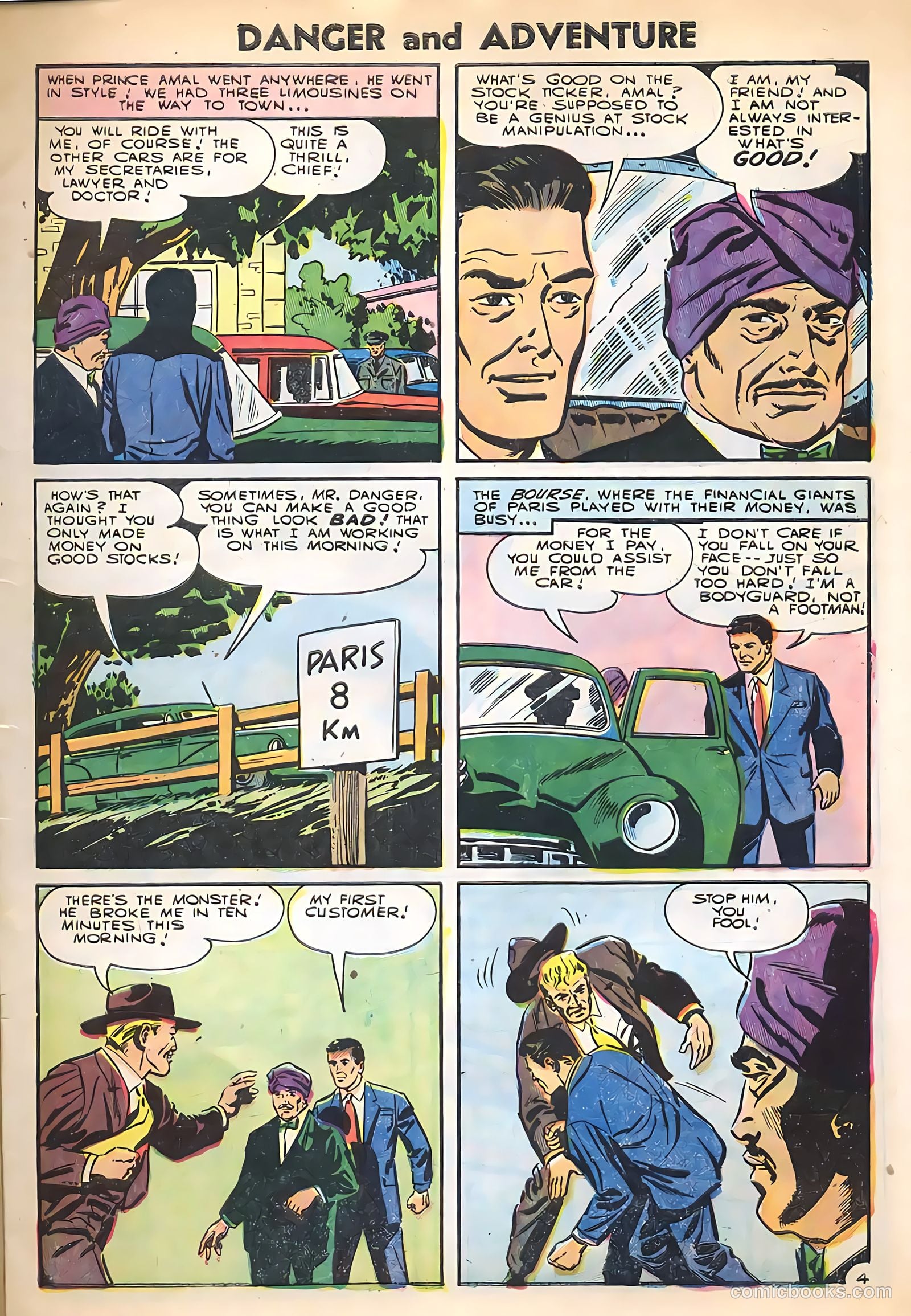 Danger and Adventure #26 (1955) — page 7 of 36