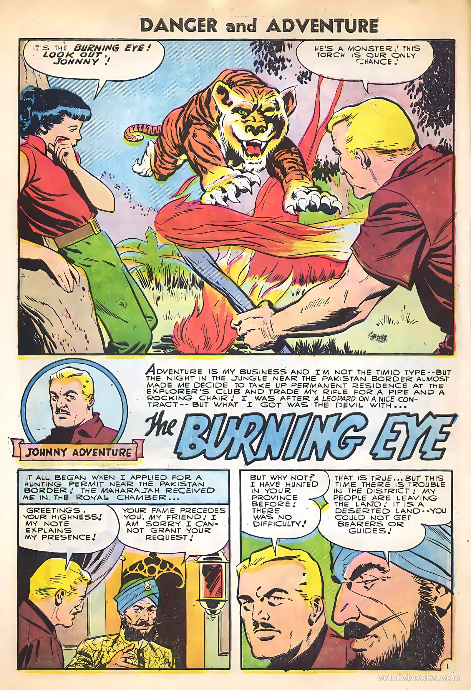 Danger and Adventure #26 (1955) — page 10 of 36