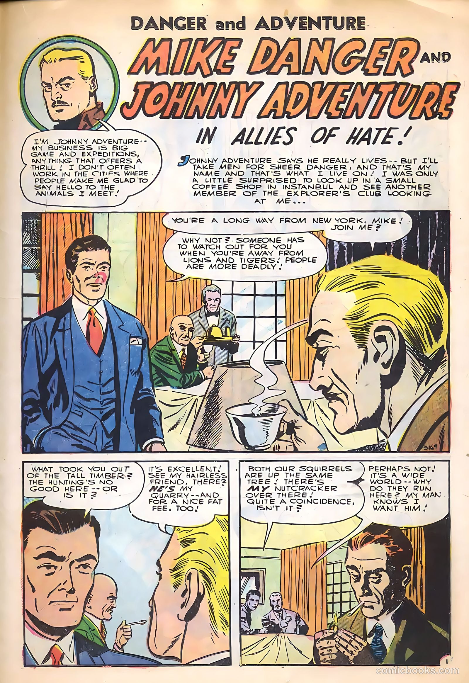 Danger and Adventure #26 (1955) — page 19 of 36